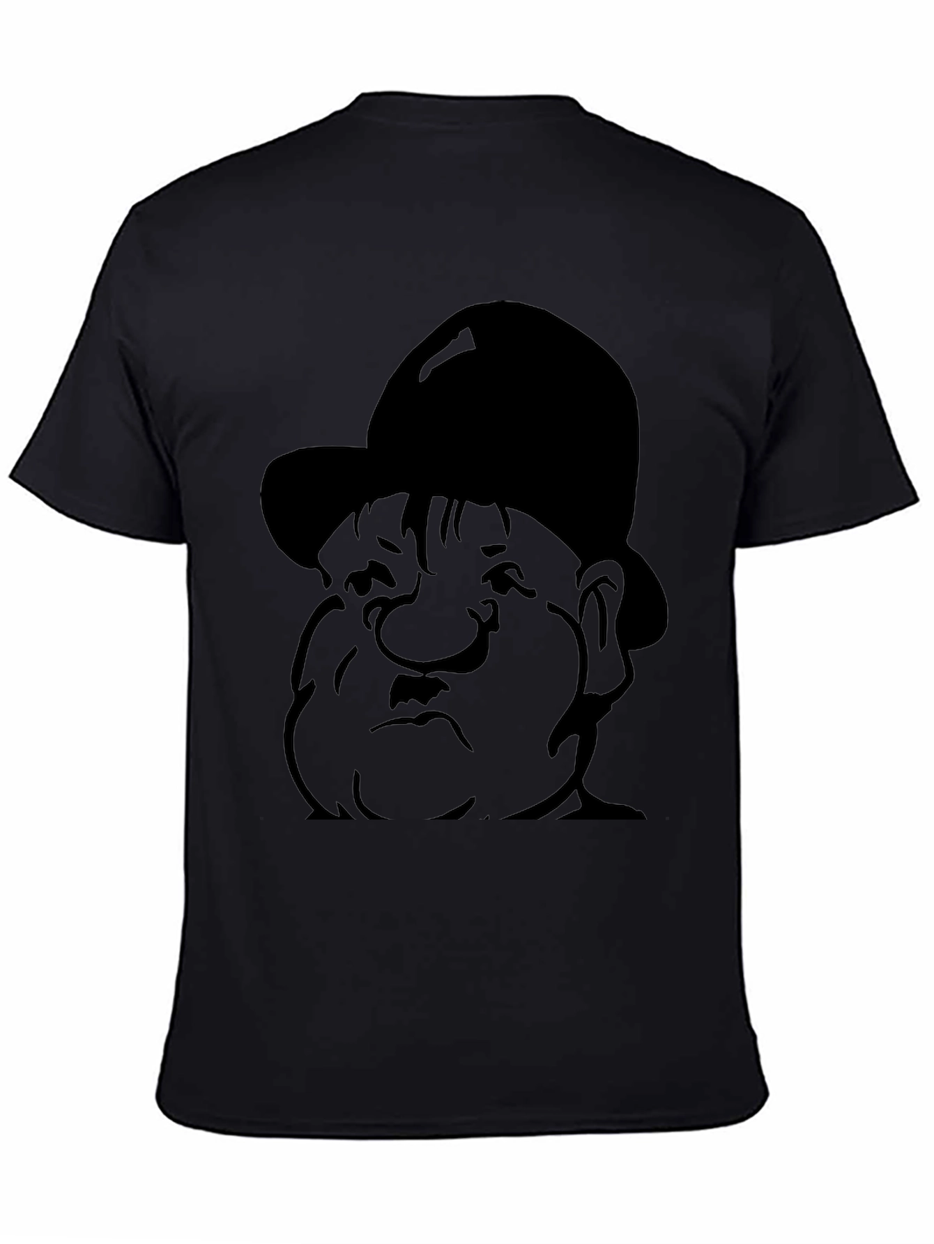 Black Curly Howard T-Shirt