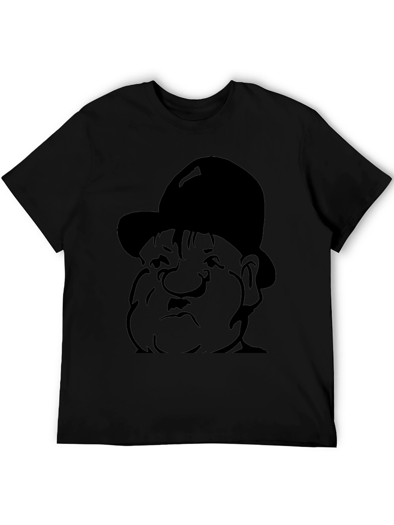 Black Curly Howard T-Shirt