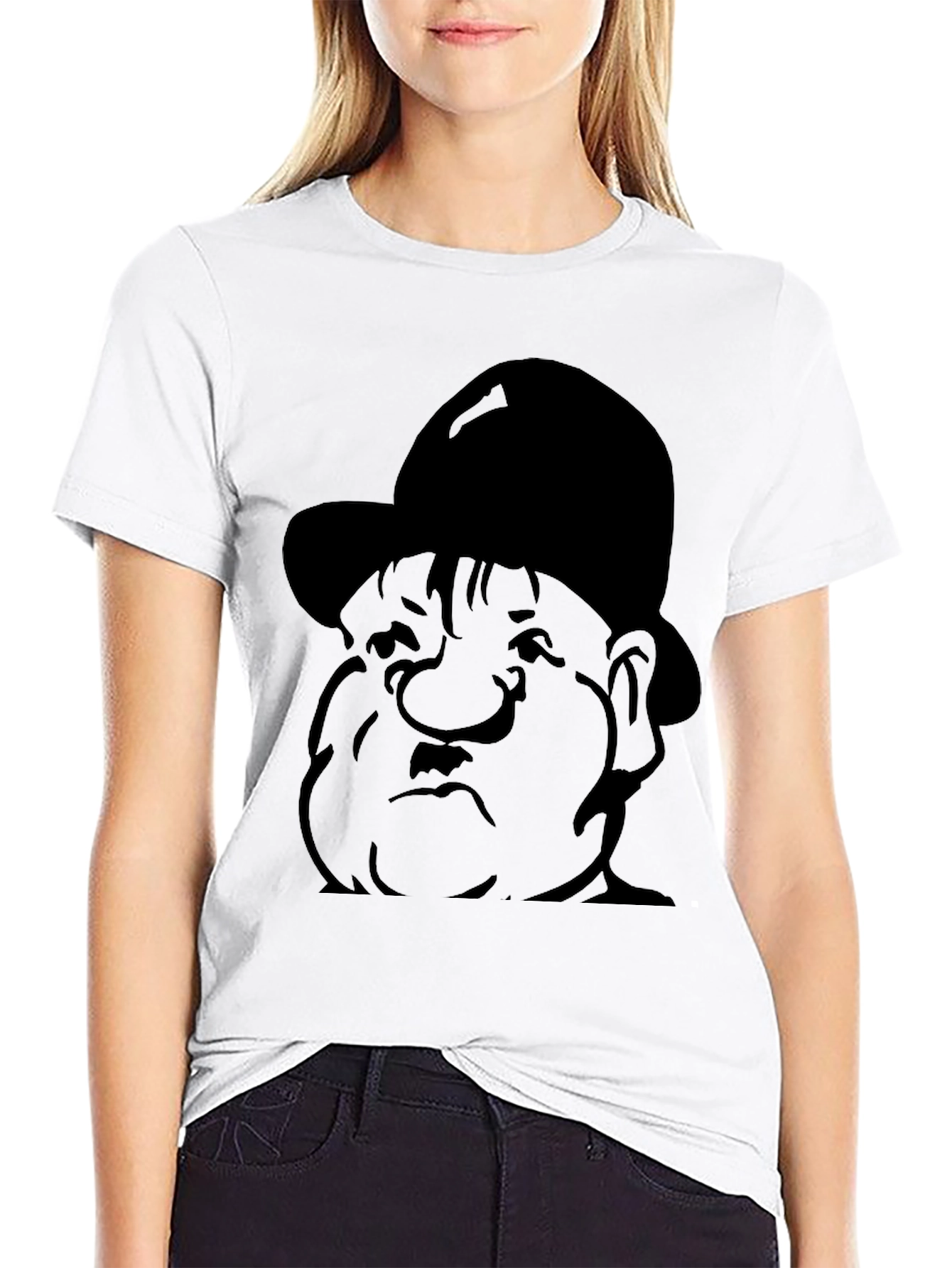 Black Curly Howard T-Shirt