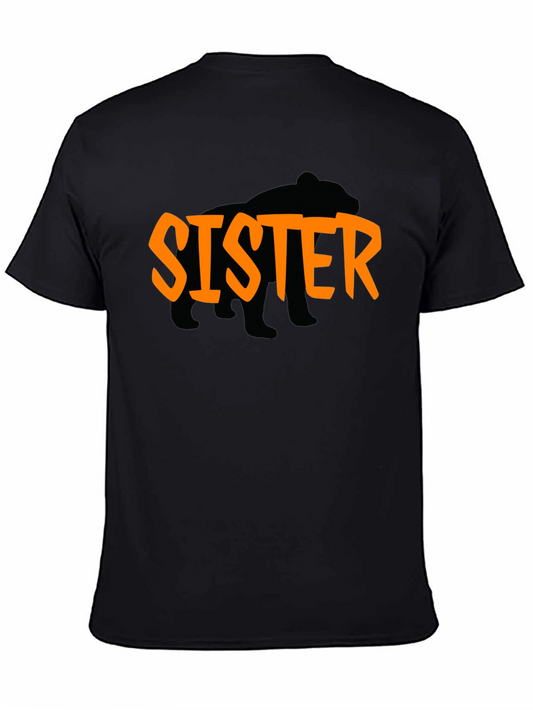 Sister Bear T-Shirt - Cute Family Matching Tee