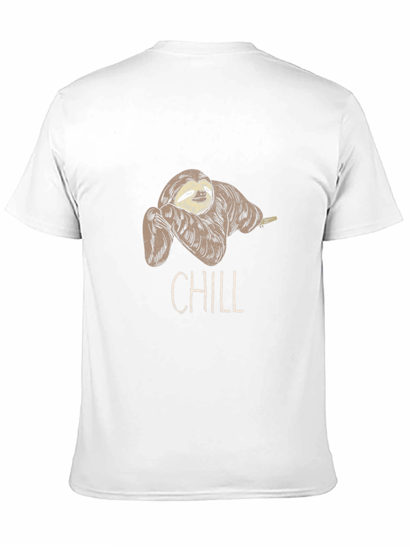 Chill Sloth Graphic Tee - Relaxed Fit