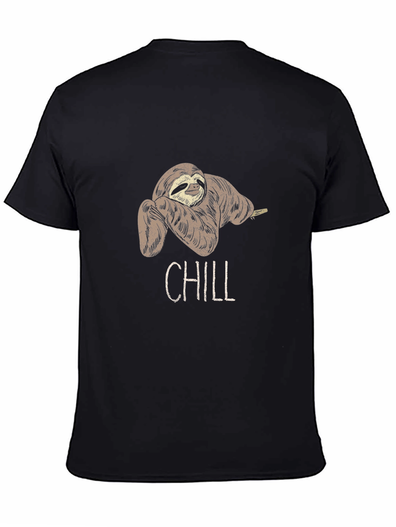 Chill Sloth Graphic Tee - Relaxed Fit