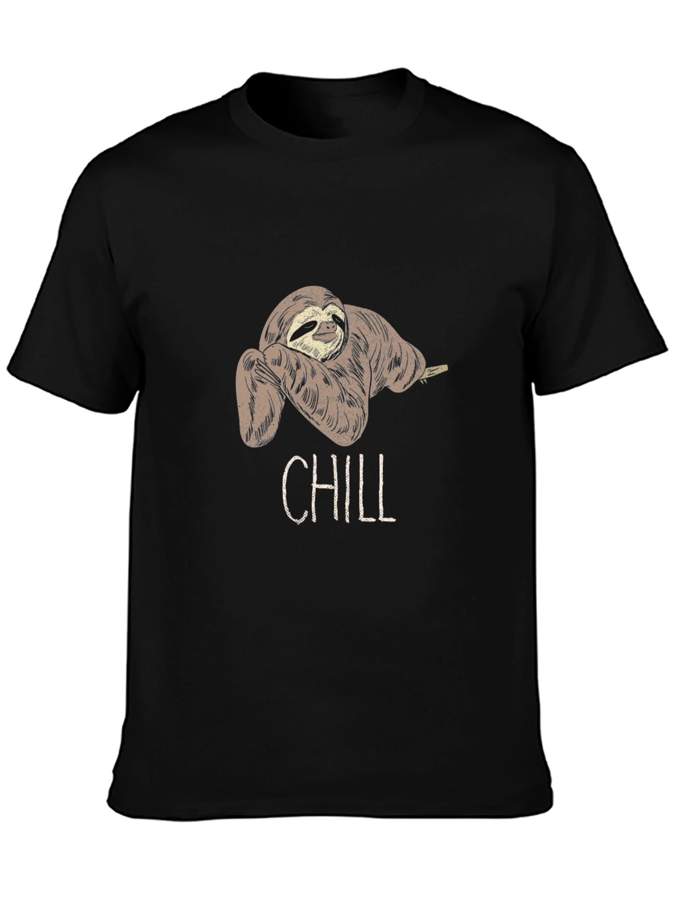 Chill Sloth Graphic Tee - Relaxed Fit