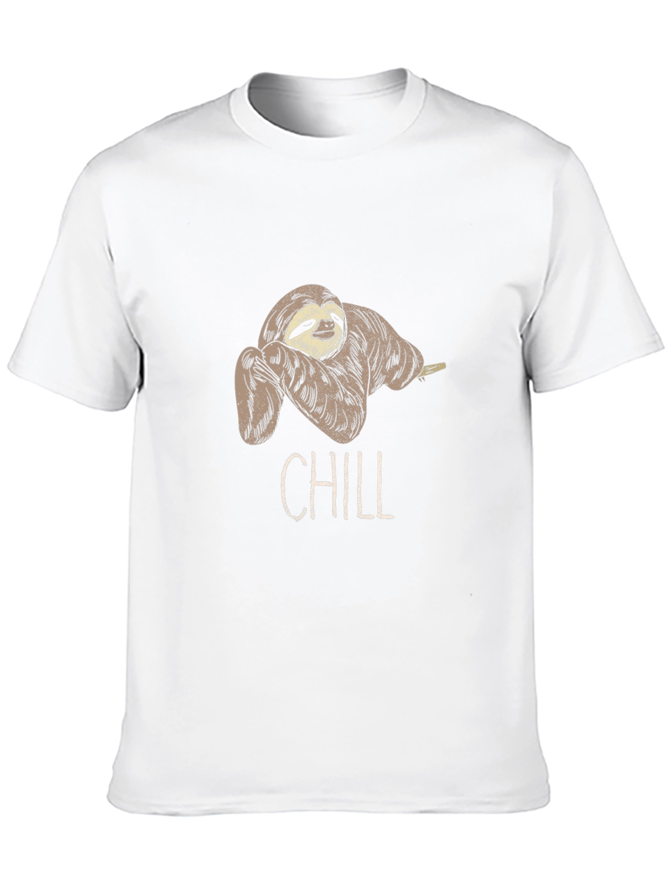 Chill Sloth Graphic Tee - Relaxed Fit
