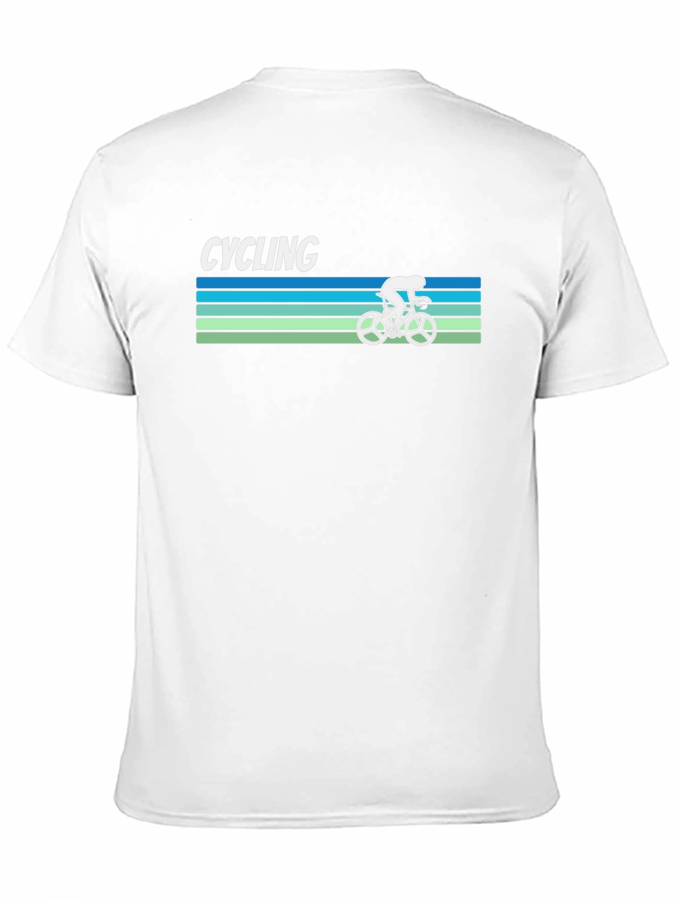 Cycling Retro T-Shirt - Stylish Rider Design