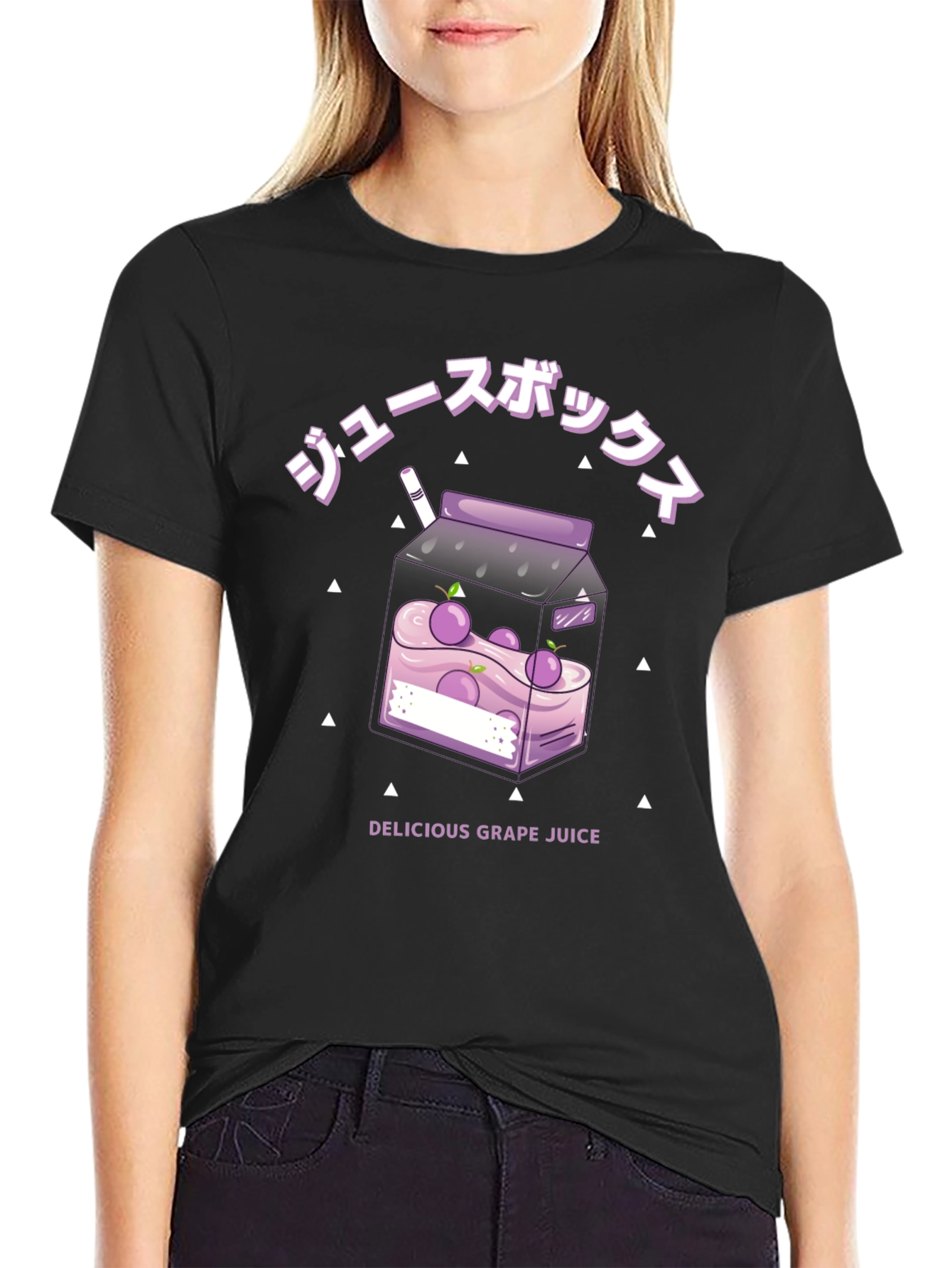 Grape Juice Box Graphic Tee - Delicious & Stylish