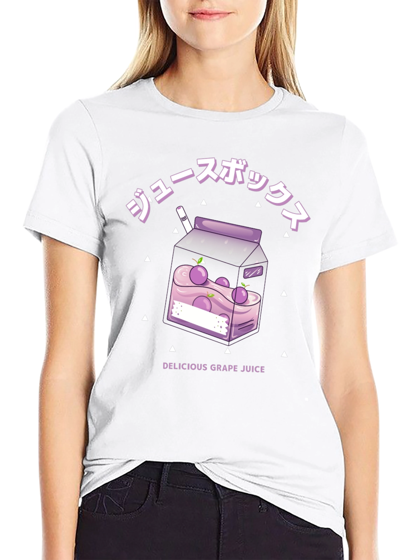 Grape Juice Box Graphic Tee - Delicious & Stylish