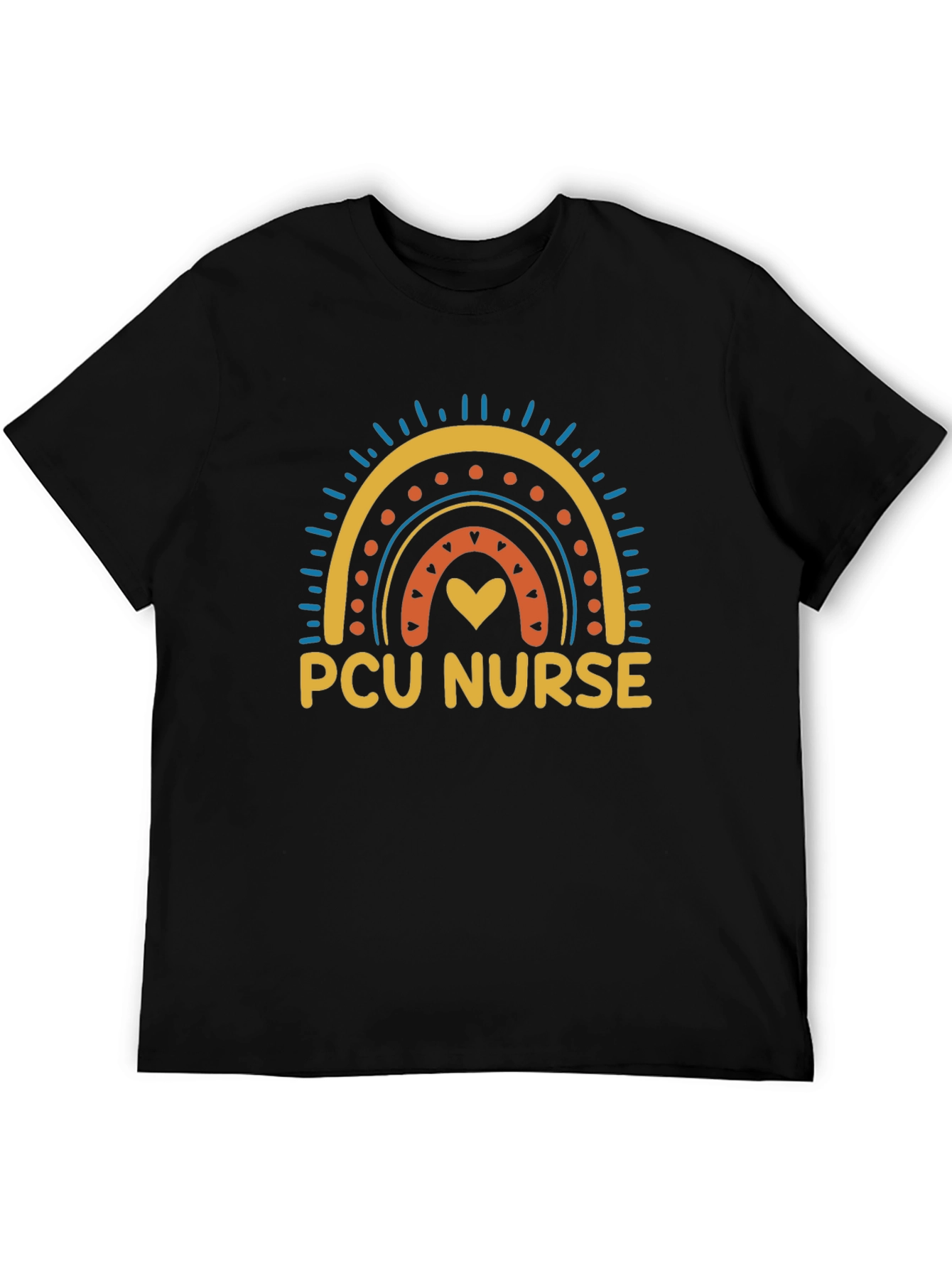 PCU Nurse Rainbow Graphic T-Shirt