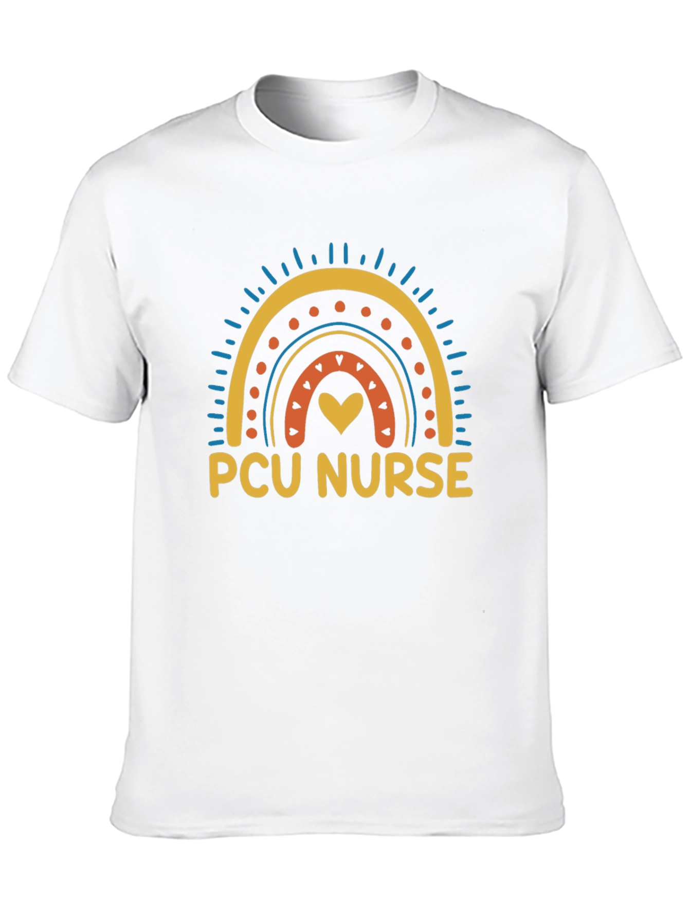 PCU Nurse Rainbow Graphic T-Shirt