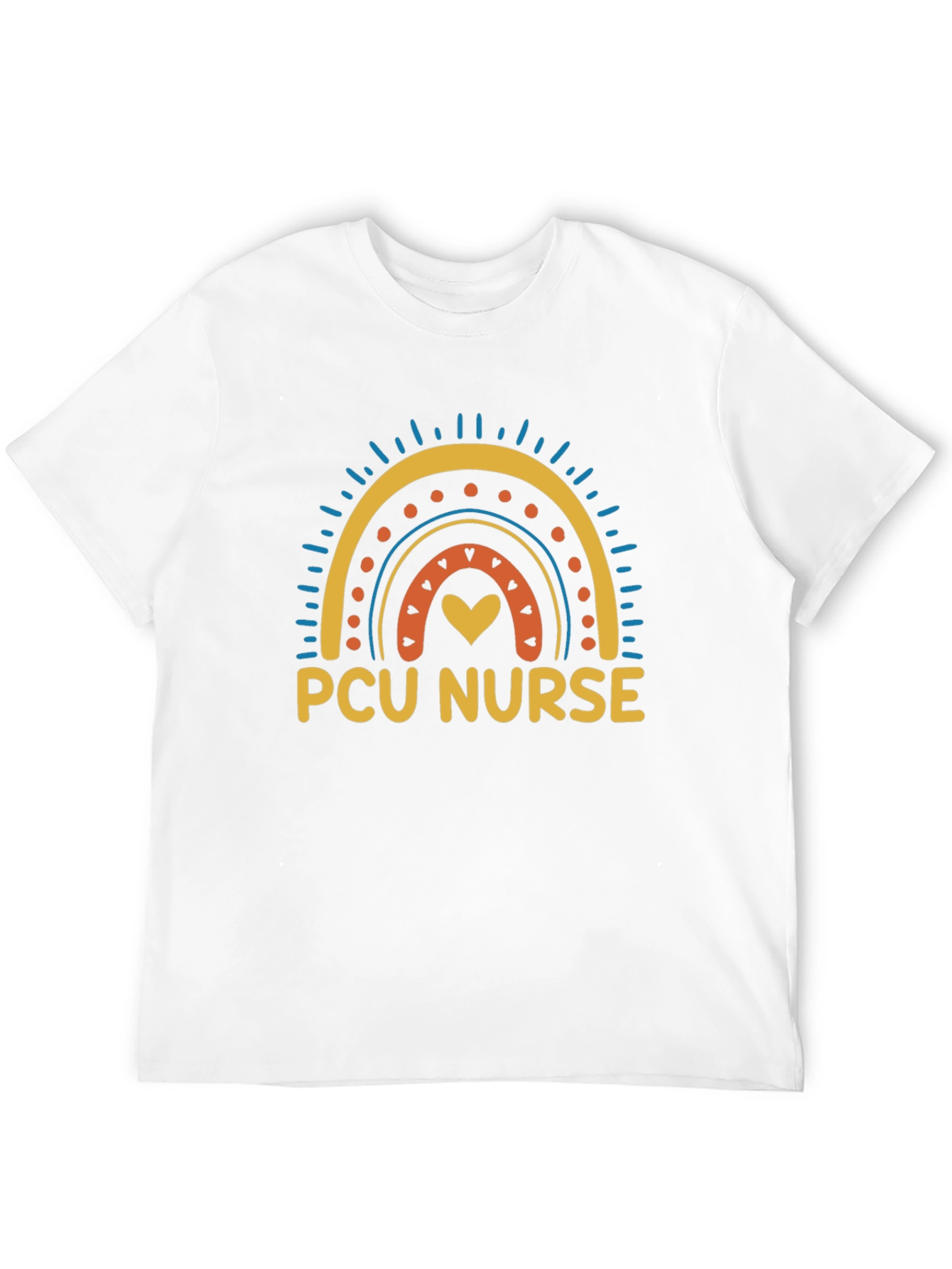 PCU Nurse Rainbow Graphic T-Shirt