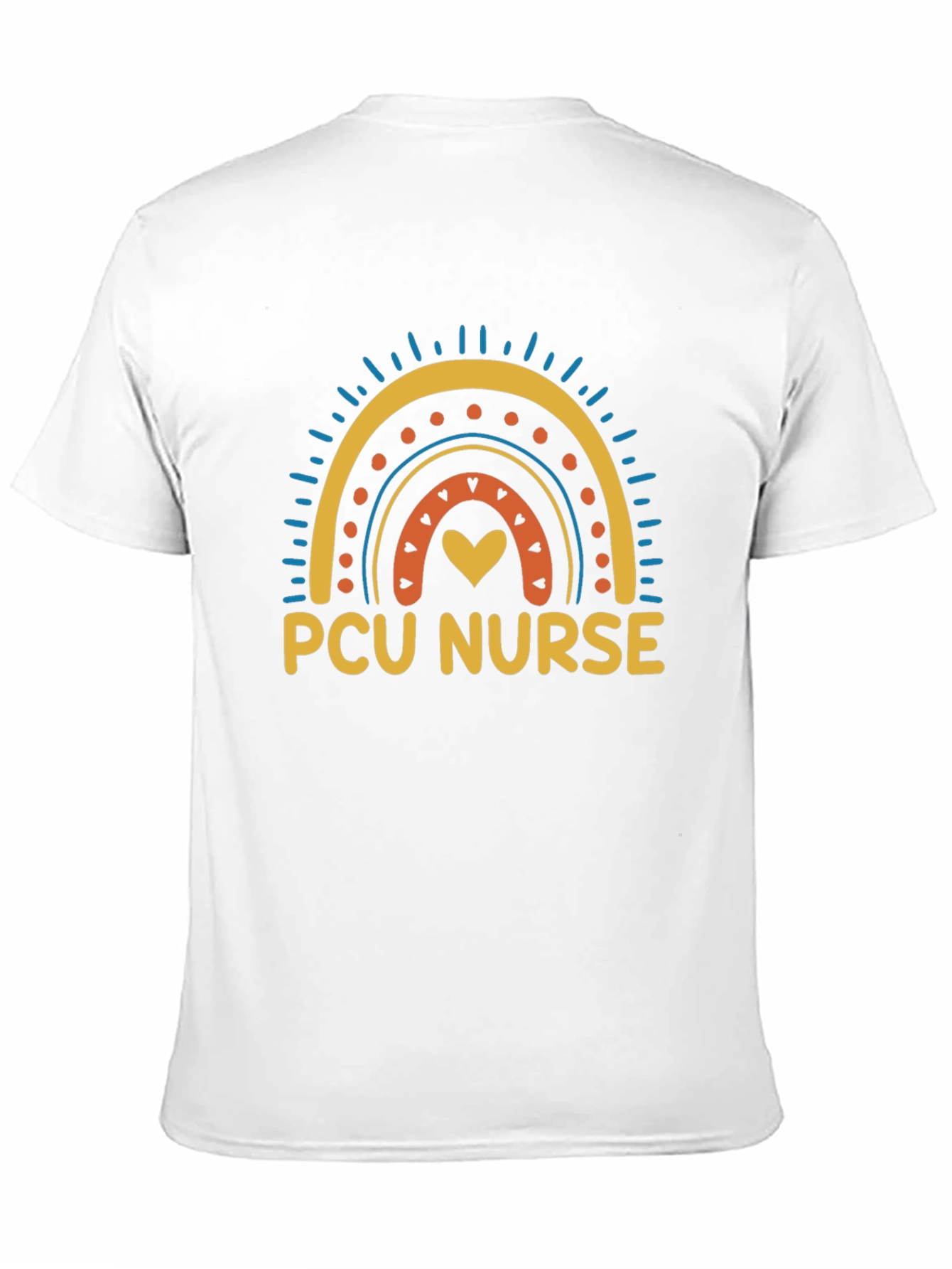 PCU Nurse Rainbow Graphic T-Shirt