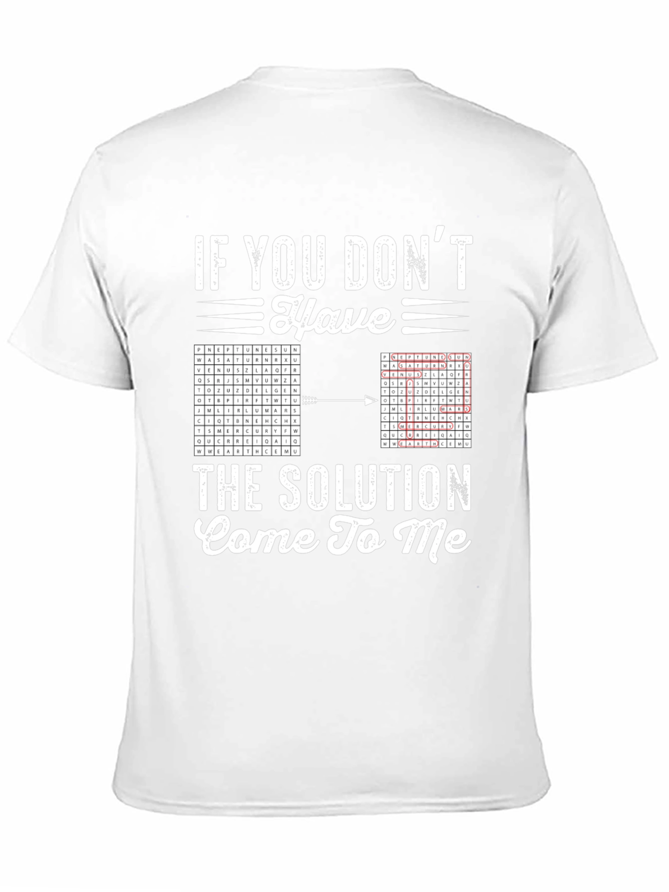 Solve It! Solution Seeker Graphic Tee