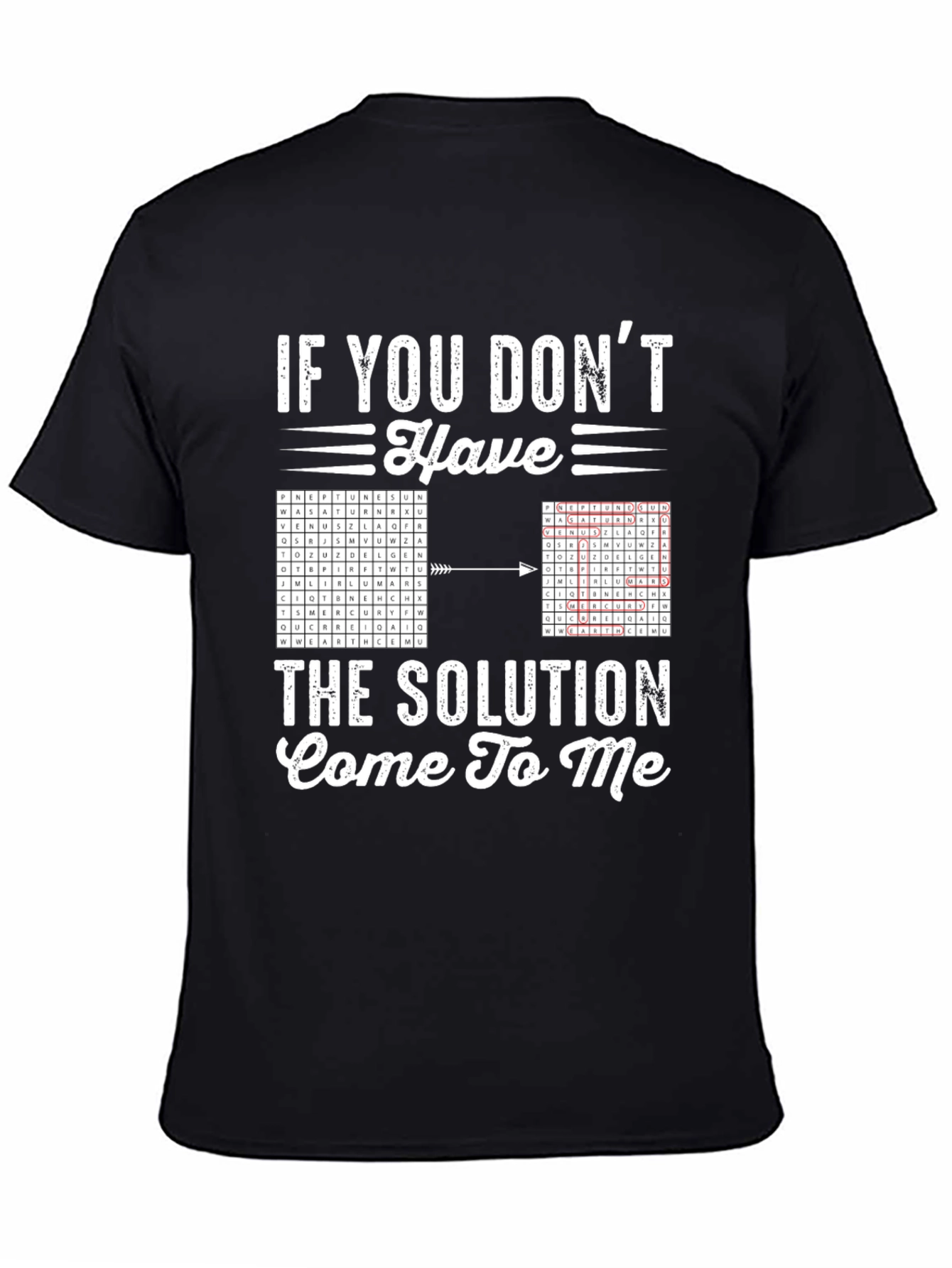 Solve It! Solution Seeker Graphic Tee