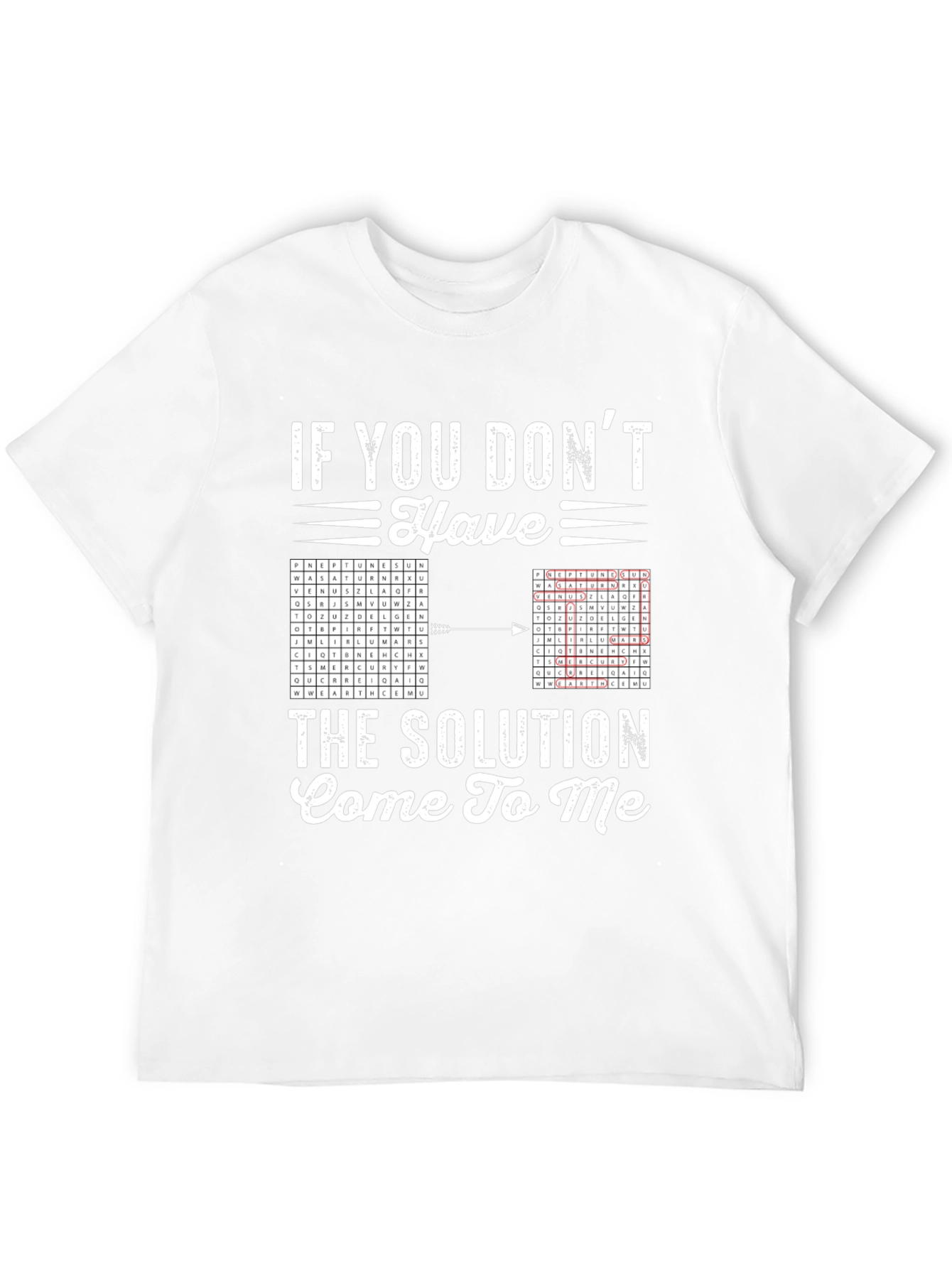 Solve It! Solution Seeker Graphic Tee