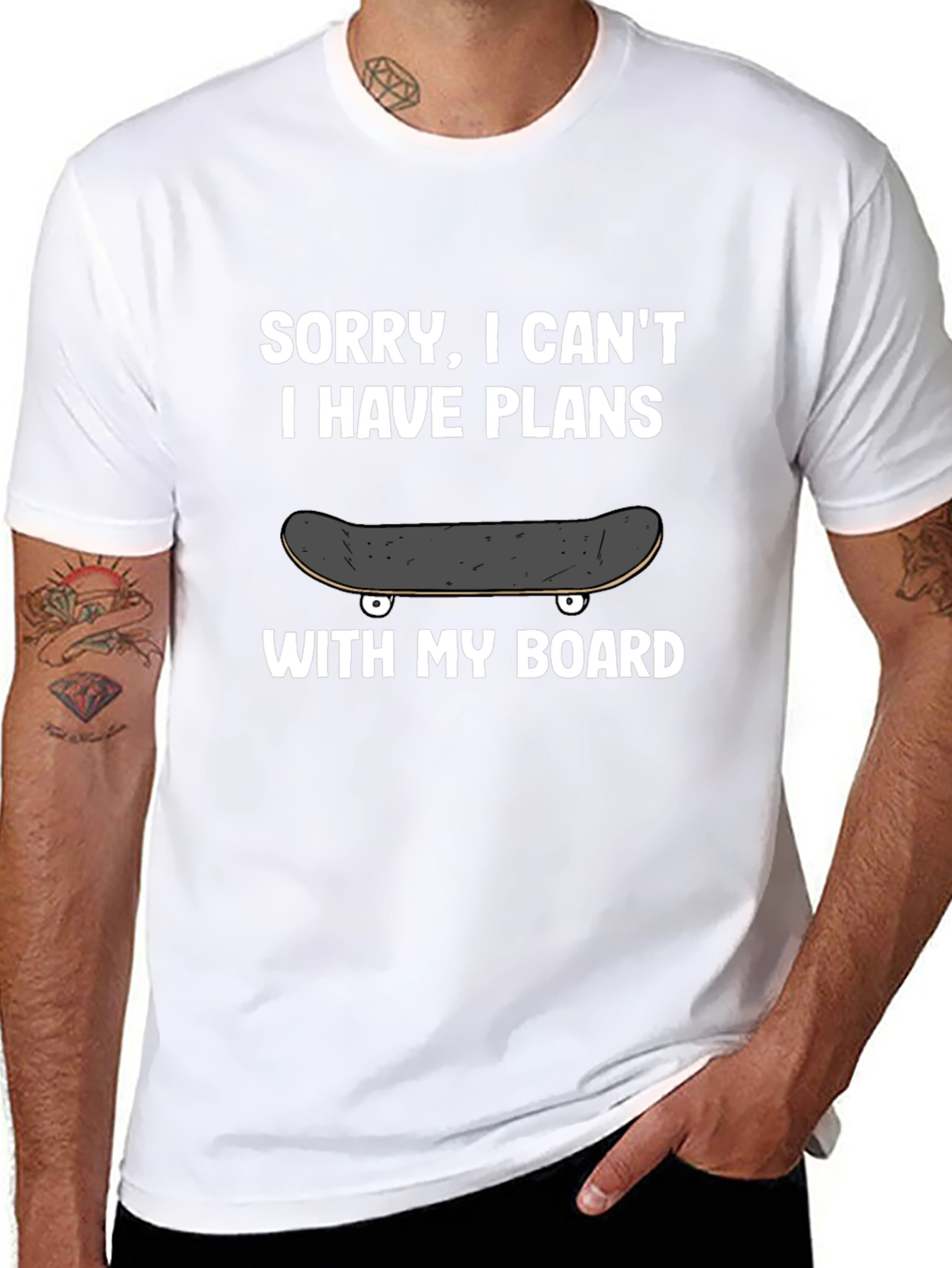 Sorry I Cant Plans With My Board T-Shirt