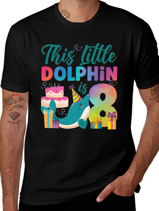 Dolphin 8th Birthday T-Shirt