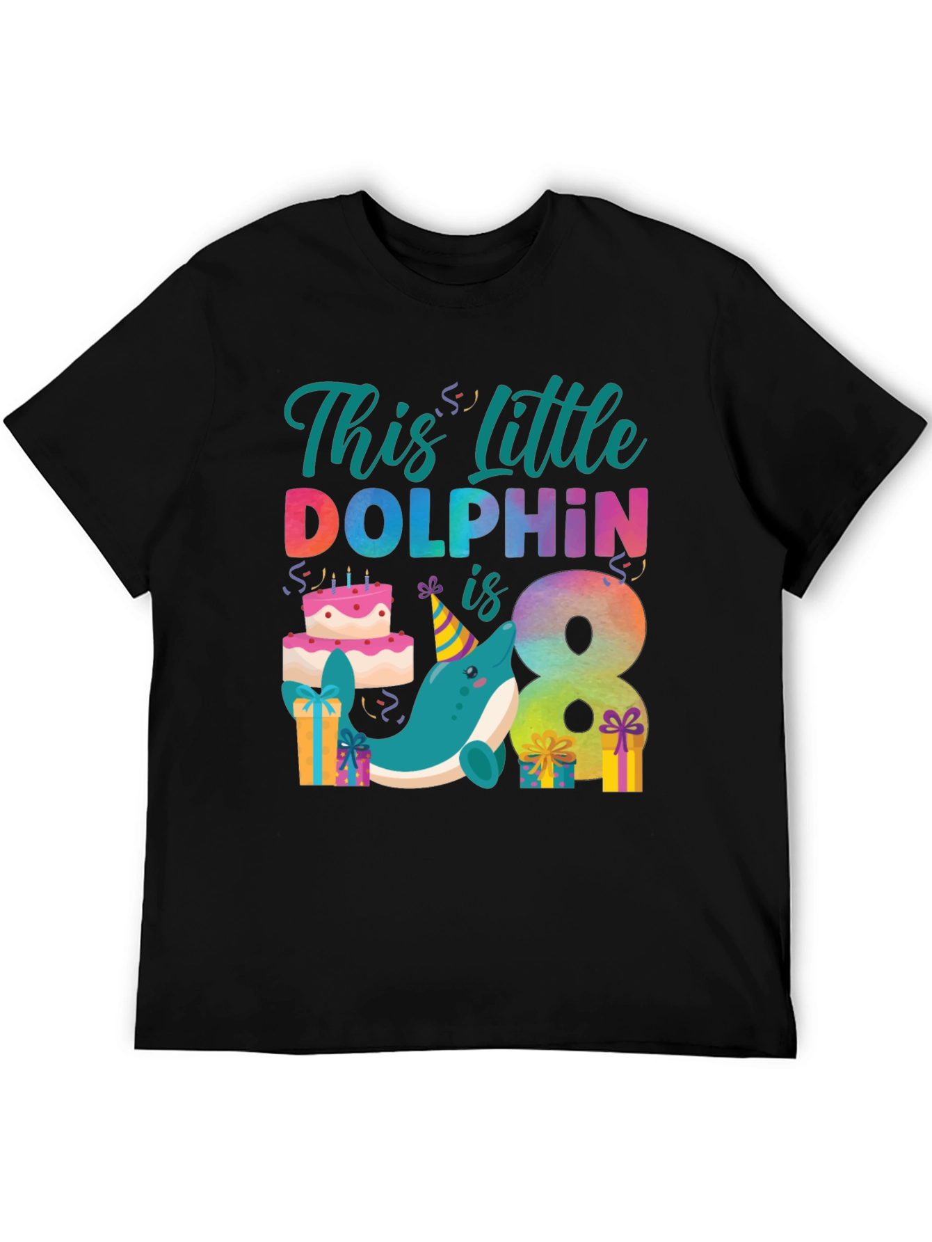 Dolphin 8th Birthday T-Shirt