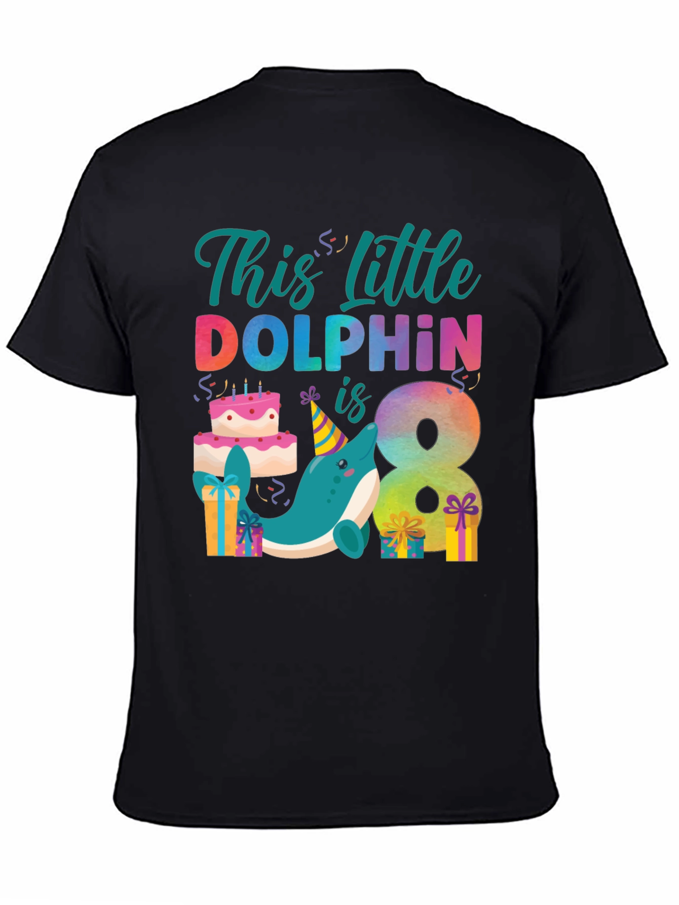 Dolphin 8th Birthday T-Shirt