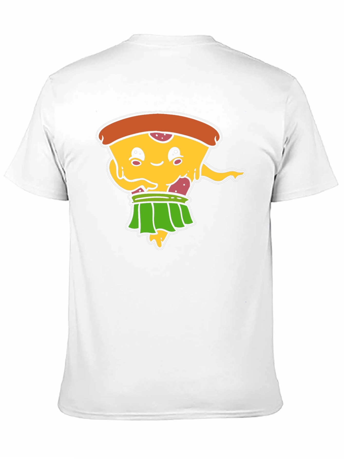 Pizza Hula Dancer Black T-Shirt