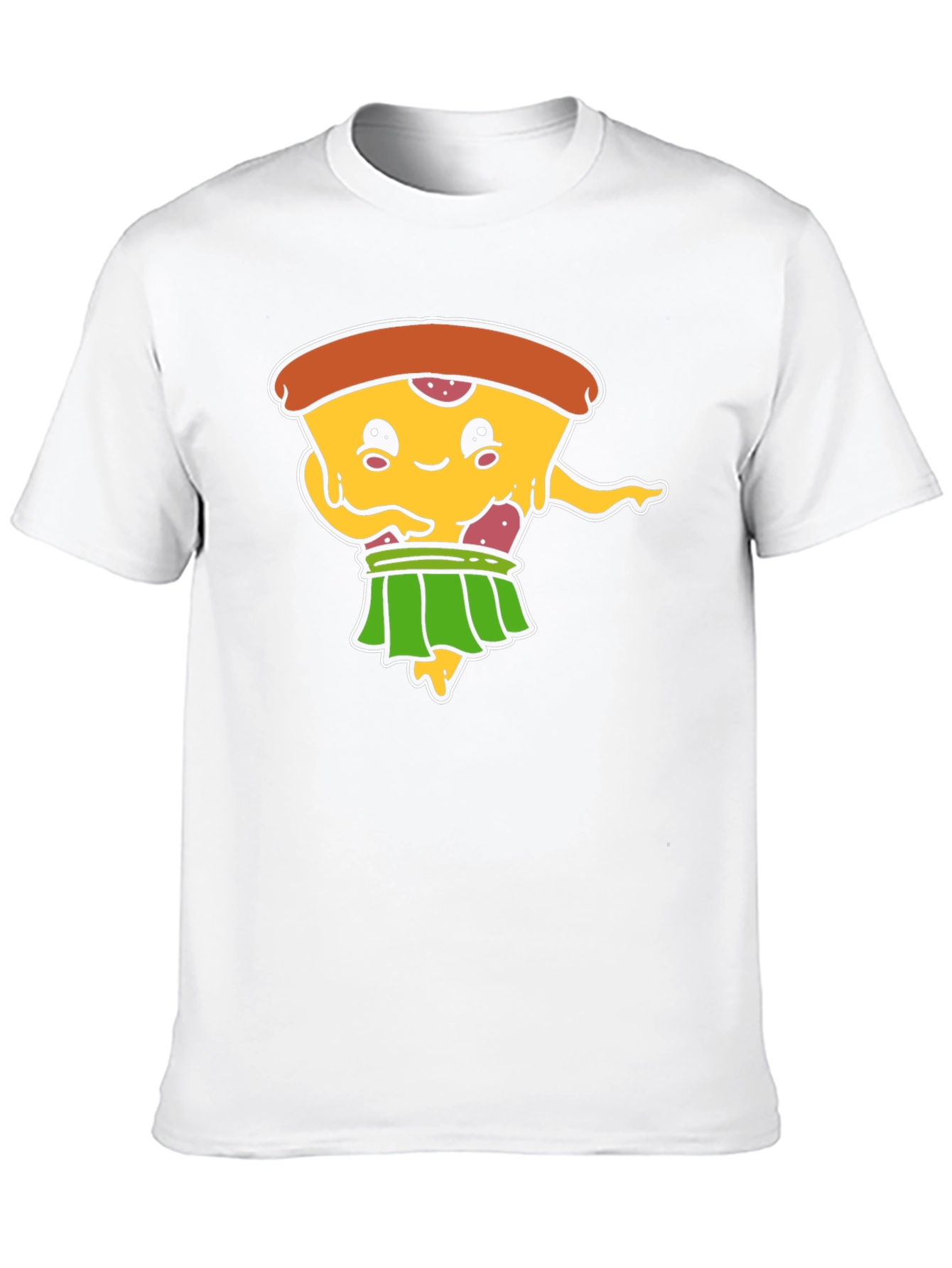 Pizza Hula Dancer Black T-Shirt