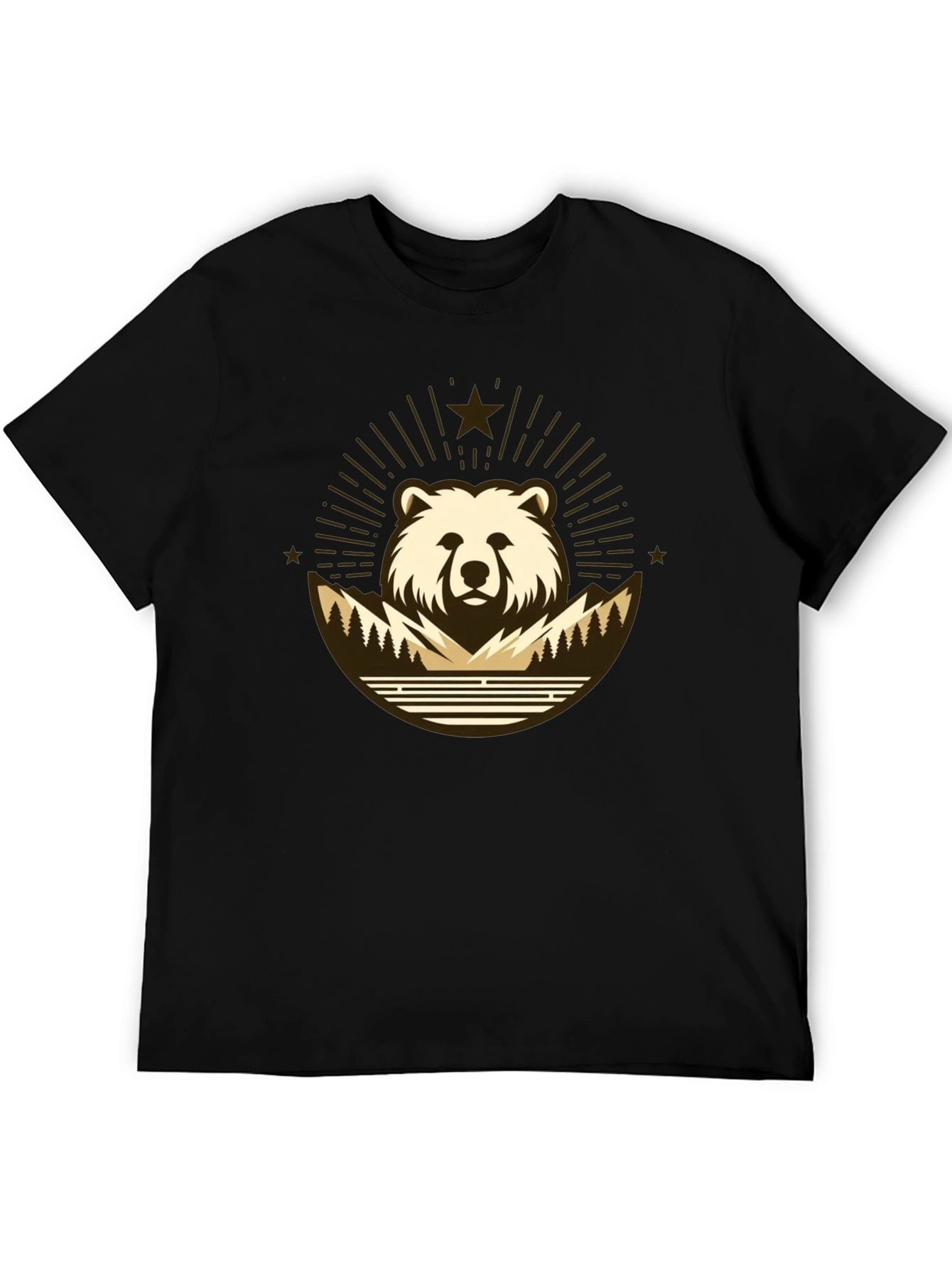 Bear Mountain T-Shirt - Nature Inspired Graphic Tee