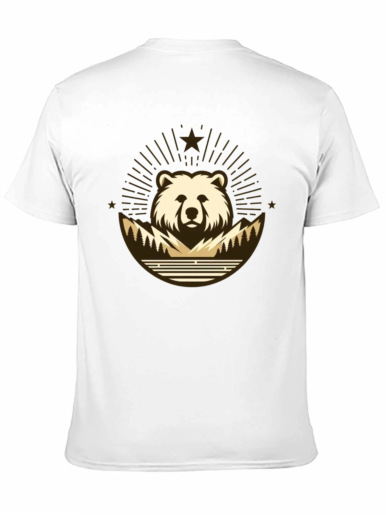 Bear Mountain T-Shirt - Nature Inspired Graphic Tee