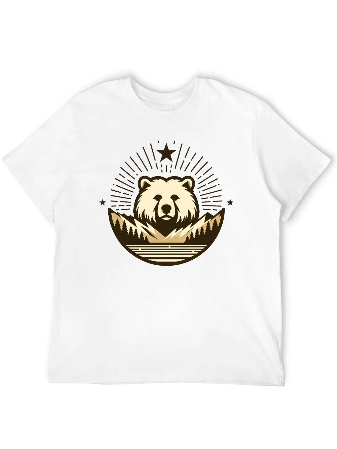 Bear Mountain T-Shirt - Nature Inspired Graphic Tee