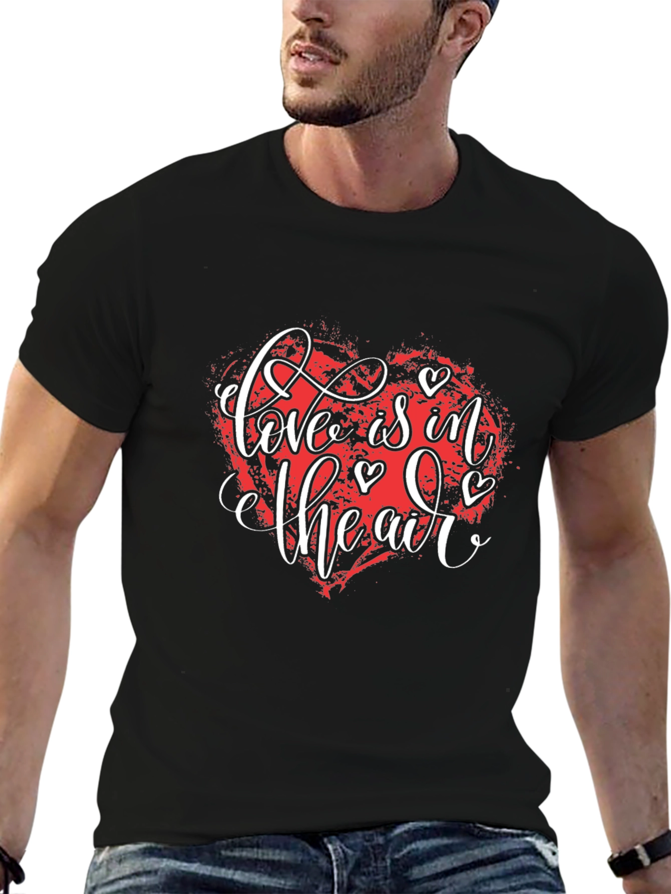 Love Is In The Air Valentines Day T-Shirt