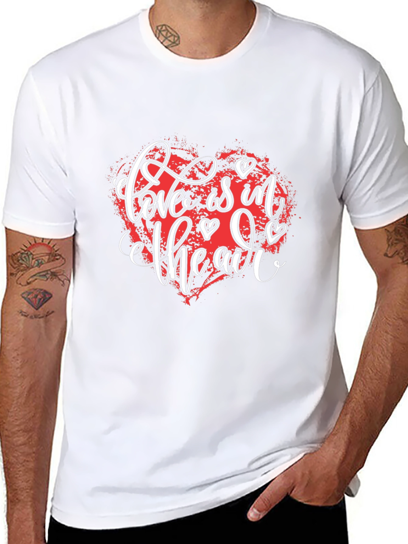 Love Is In The Air Valentines Day T-Shirt