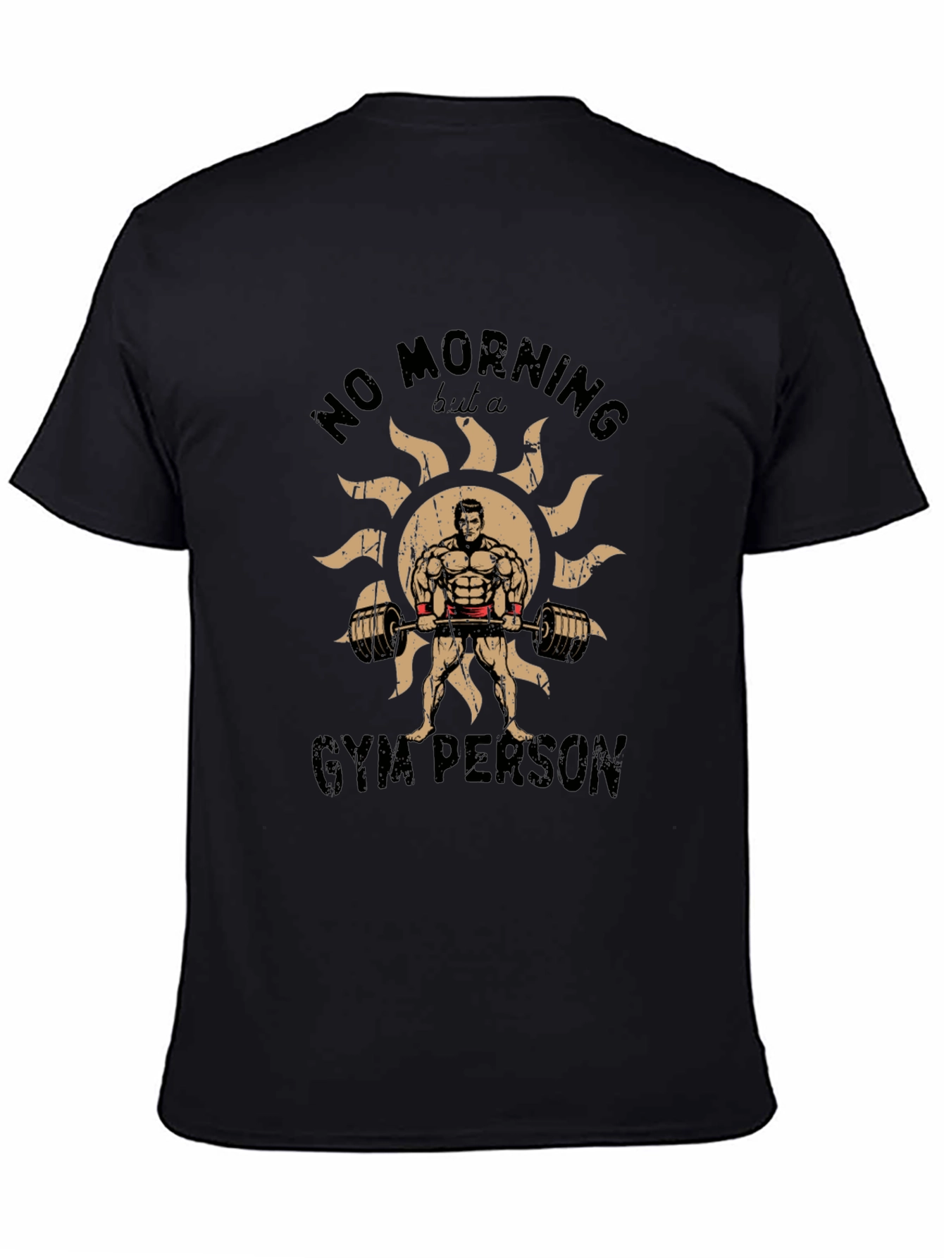 Gym Person Graphic T-Shirt