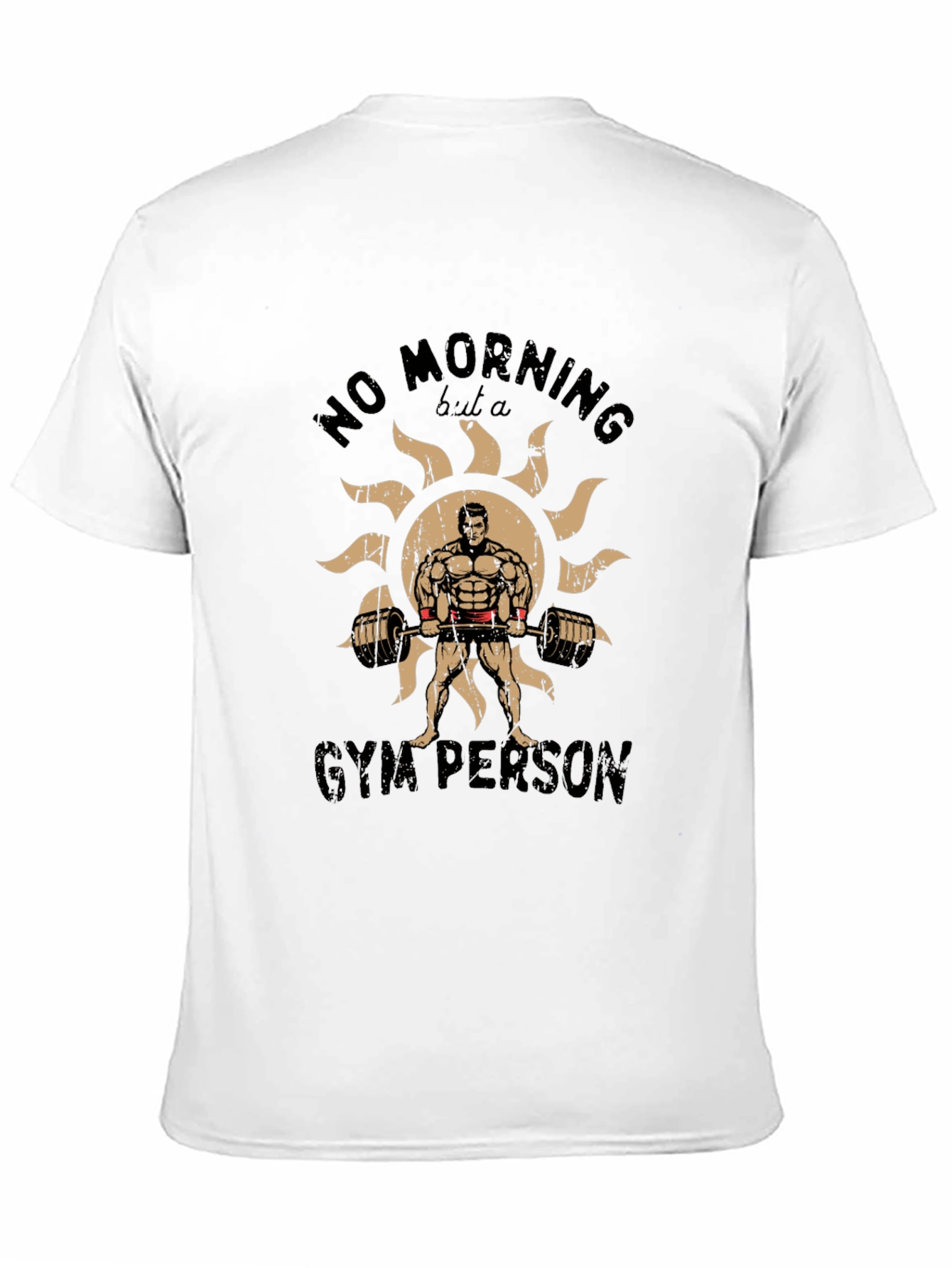 Gym Person Graphic T-Shirt