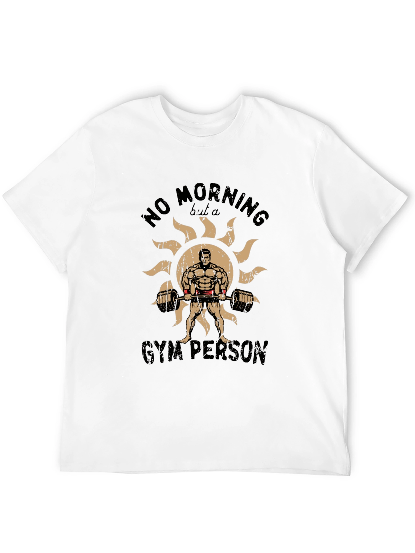 Gym Person Graphic T-Shirt