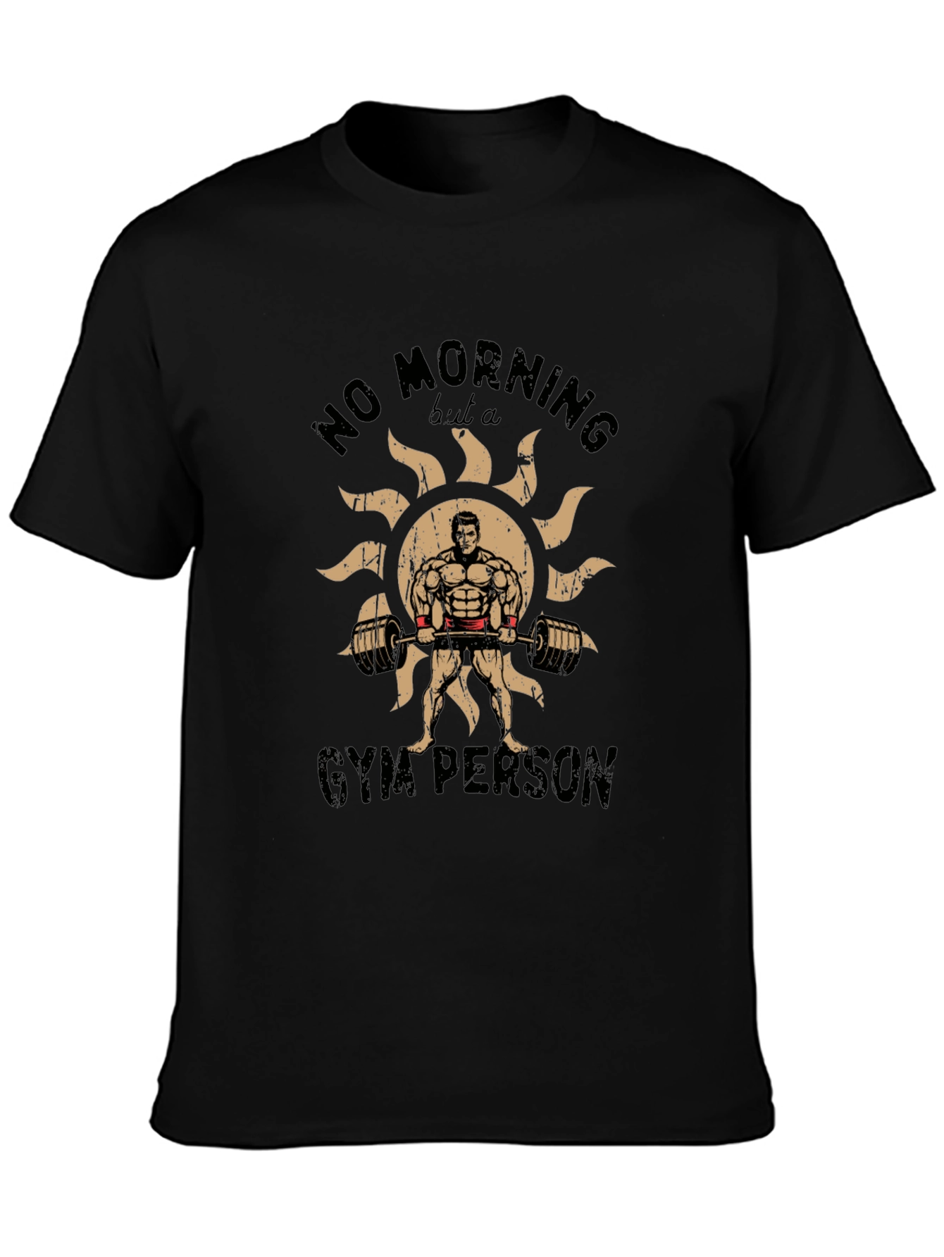 Gym Person Graphic T-Shirt