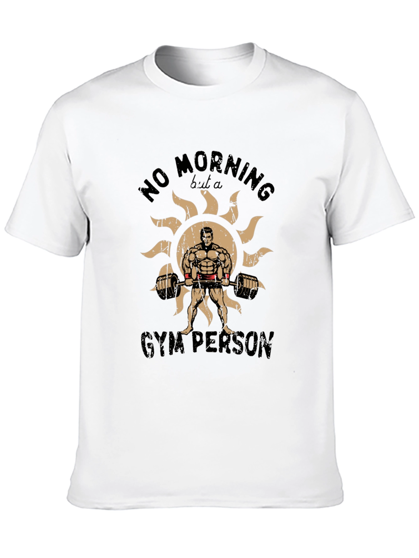 Gym Person Graphic T-Shirt