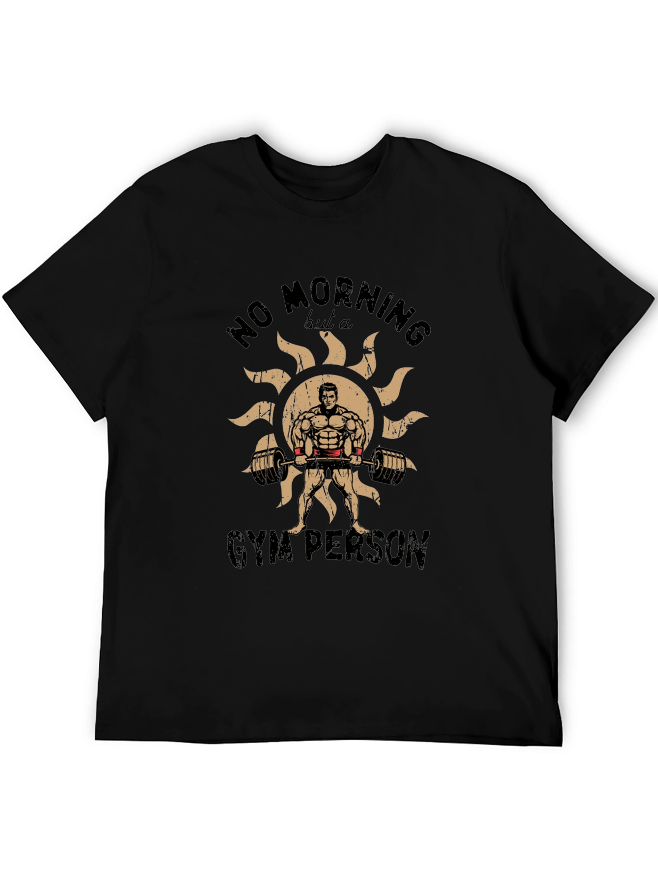Gym Person Graphic T-Shirt