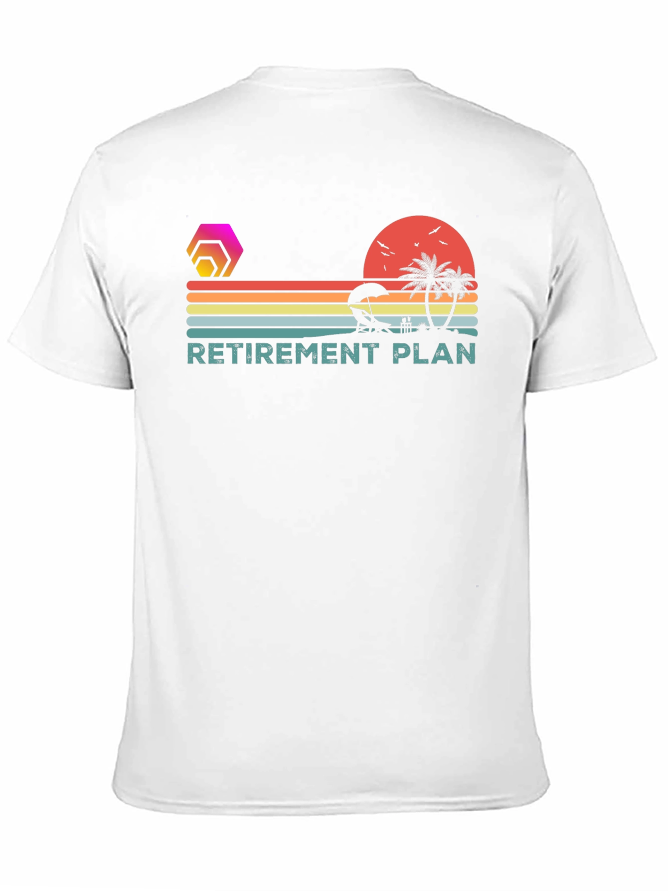 Retirement Plan Beach Graphic Tee