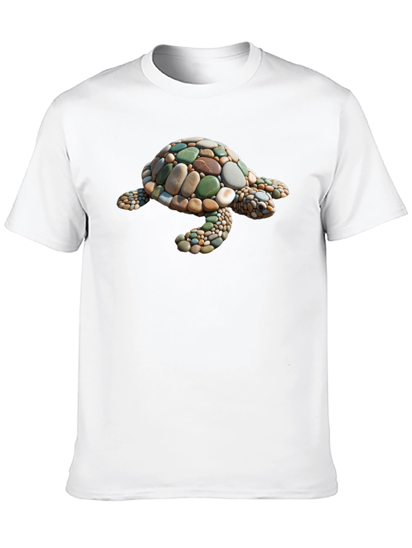 Turtle Rock Art Black T-Shirt