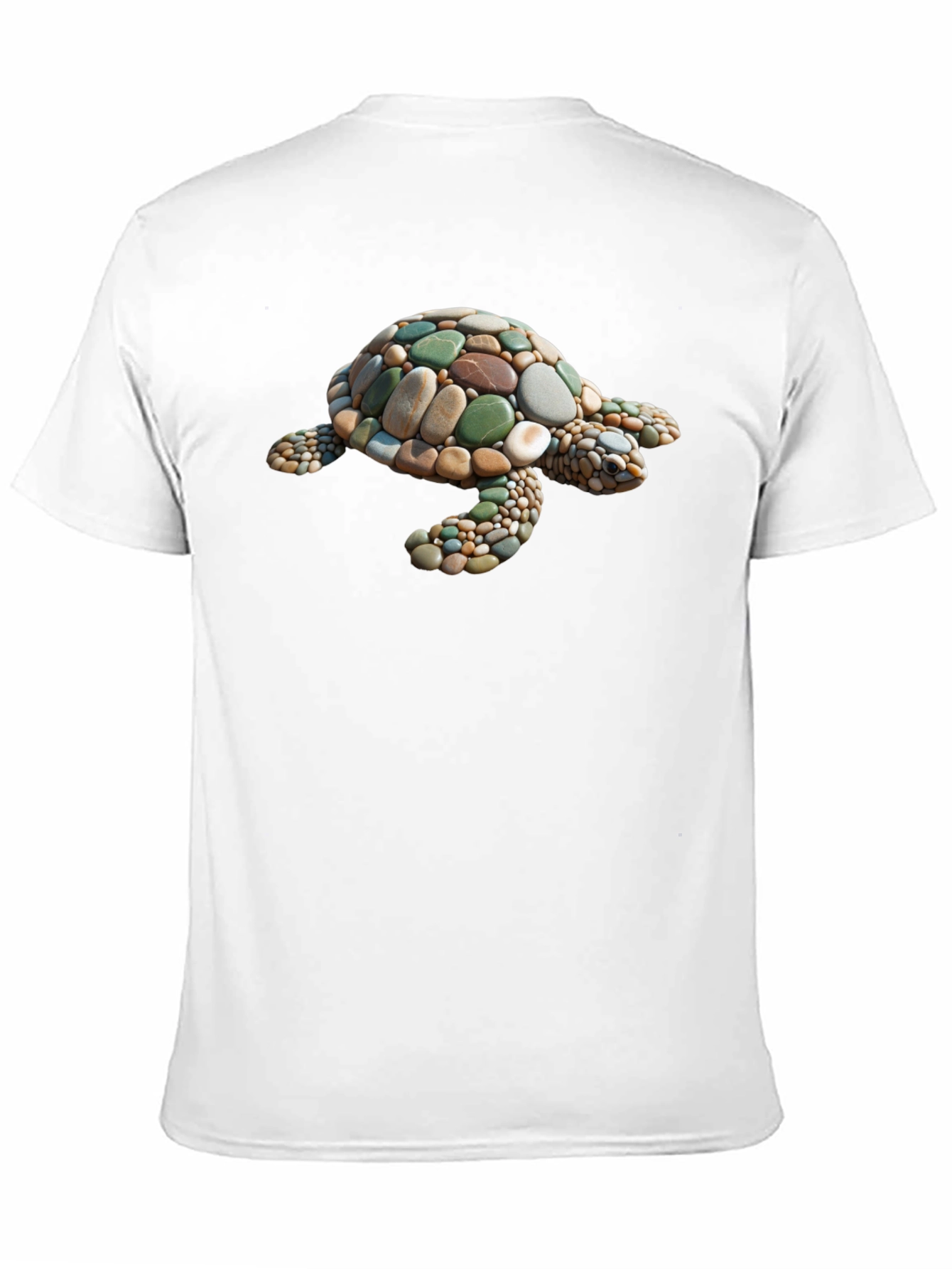 Turtle Rock Art Black T-Shirt