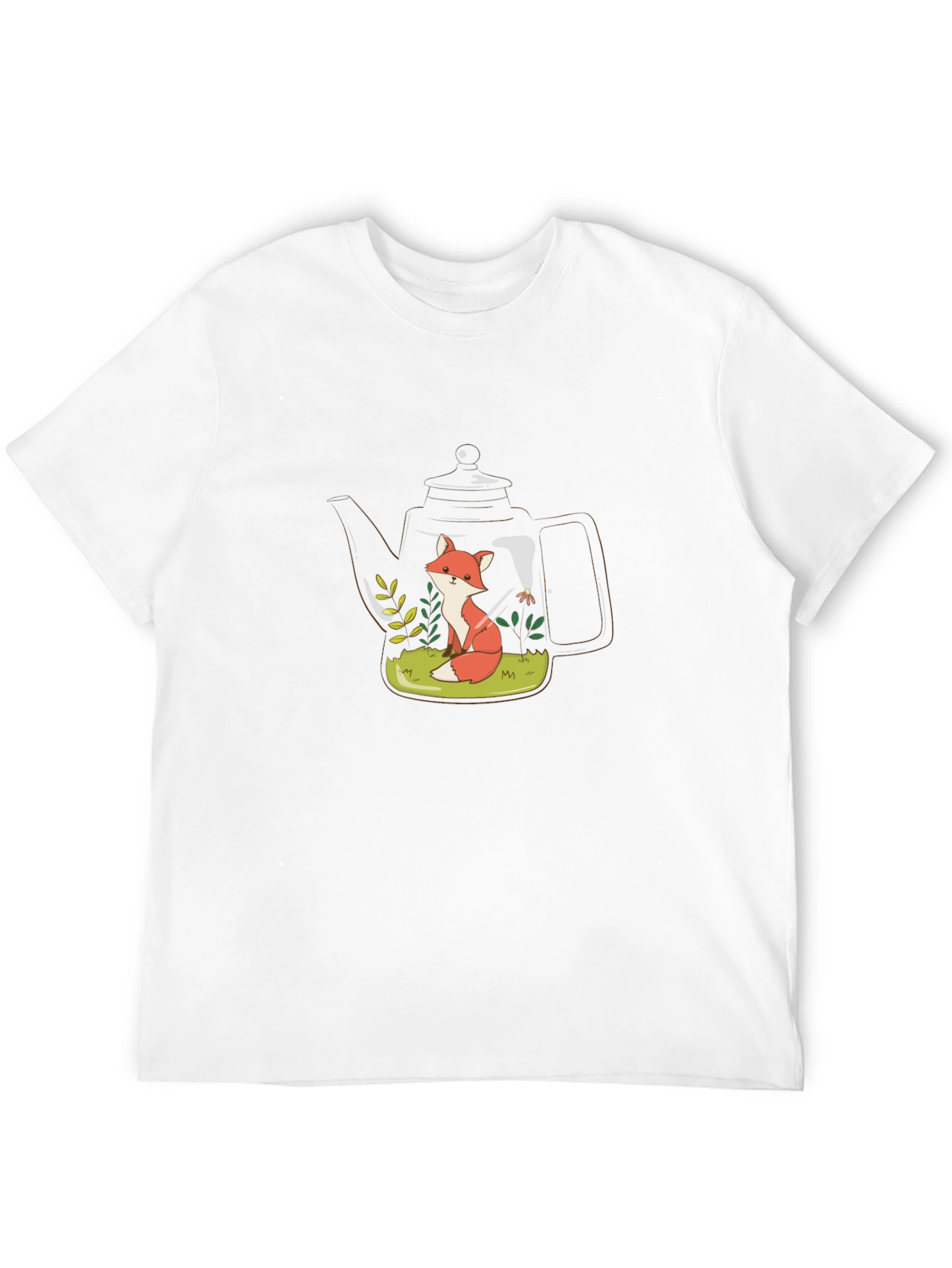 Fox Teapot Graphic Tee