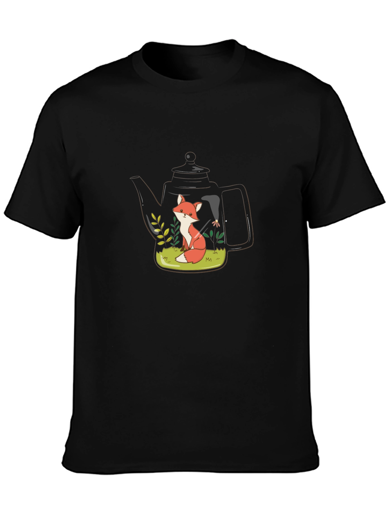 Fox Teapot Graphic Tee