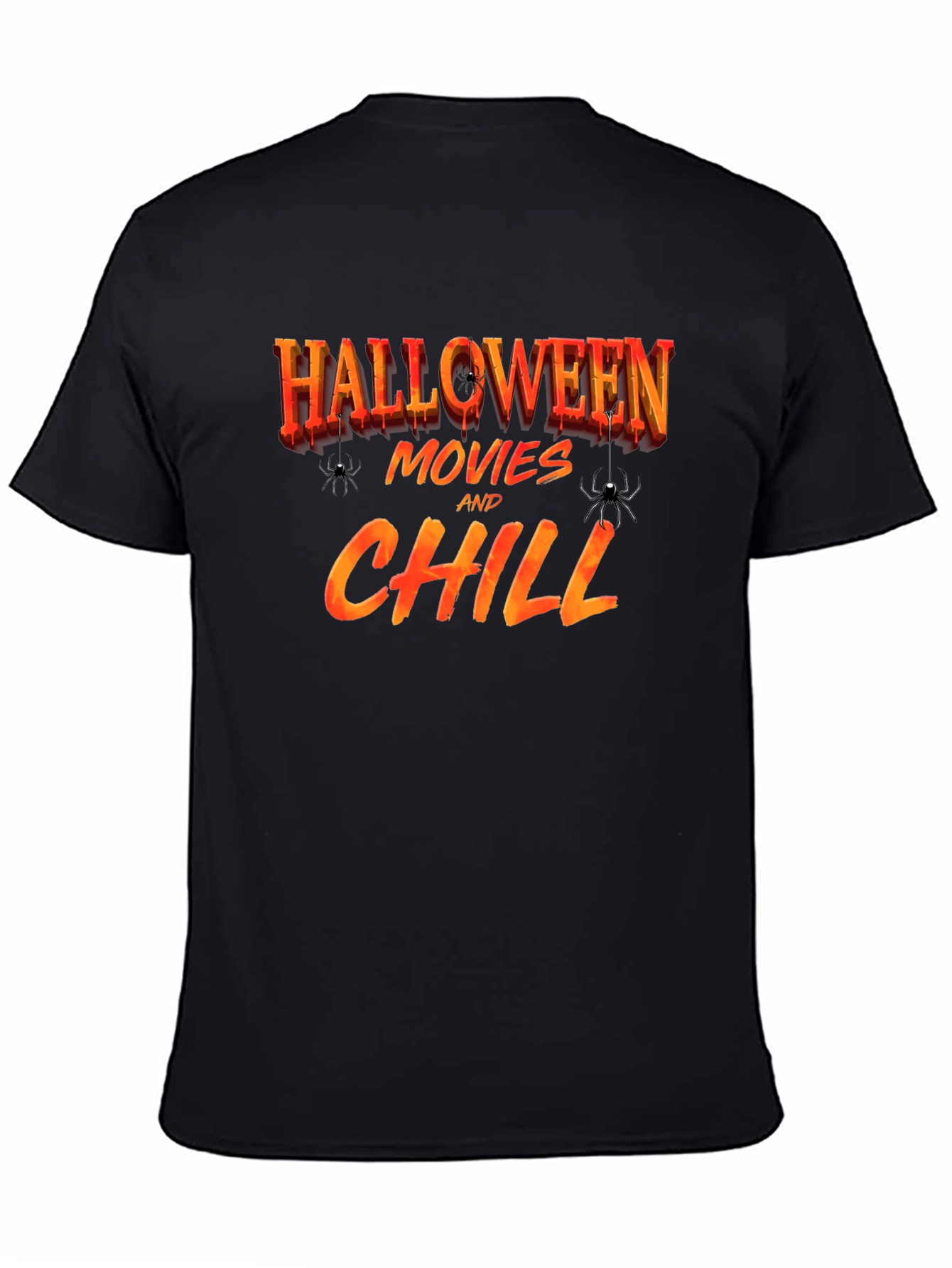 Halloween Movies & Chill T-Shirt - Spooky Season Tee