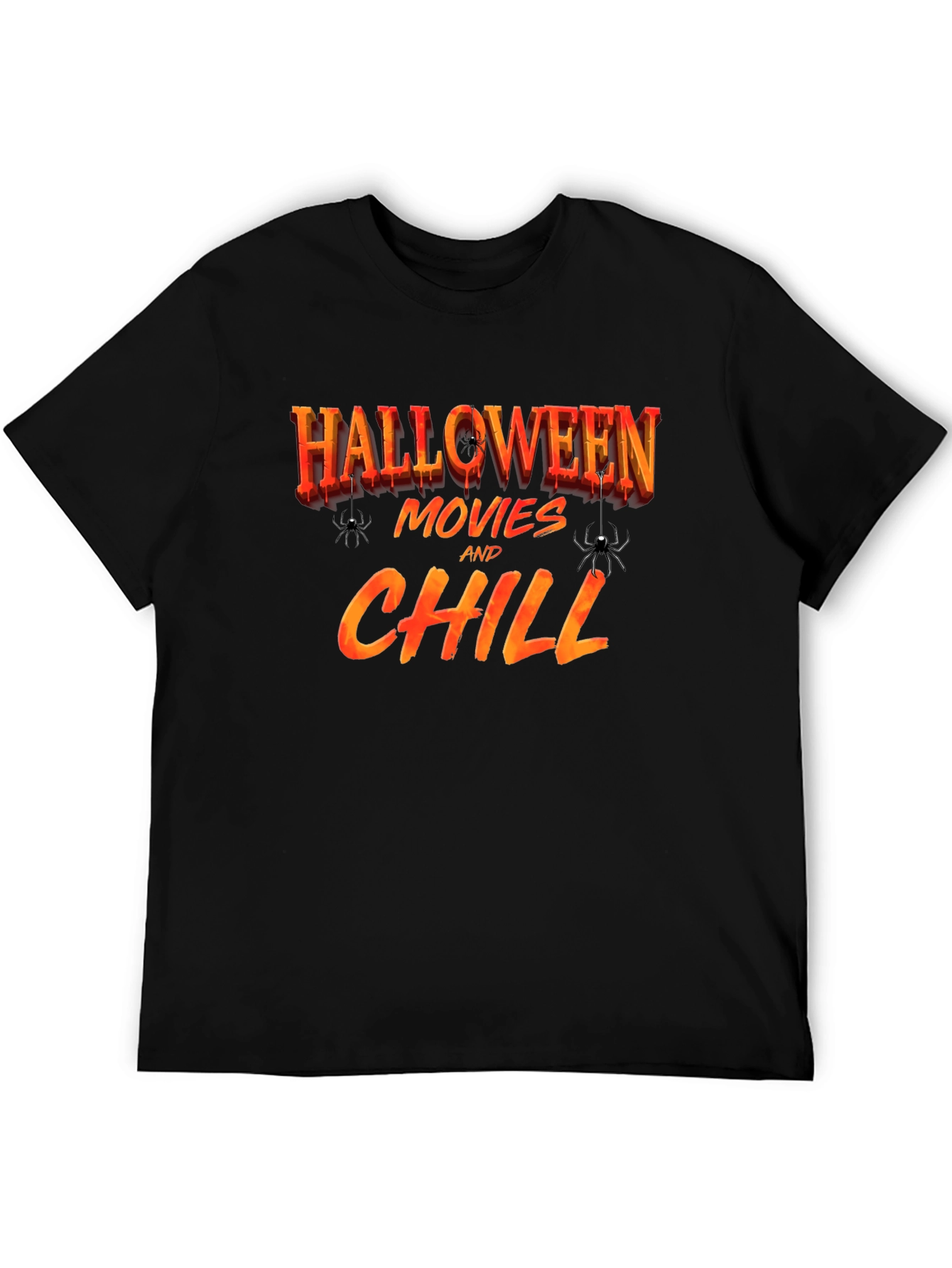 Halloween Movies & Chill T-Shirt - Spooky Season Tee