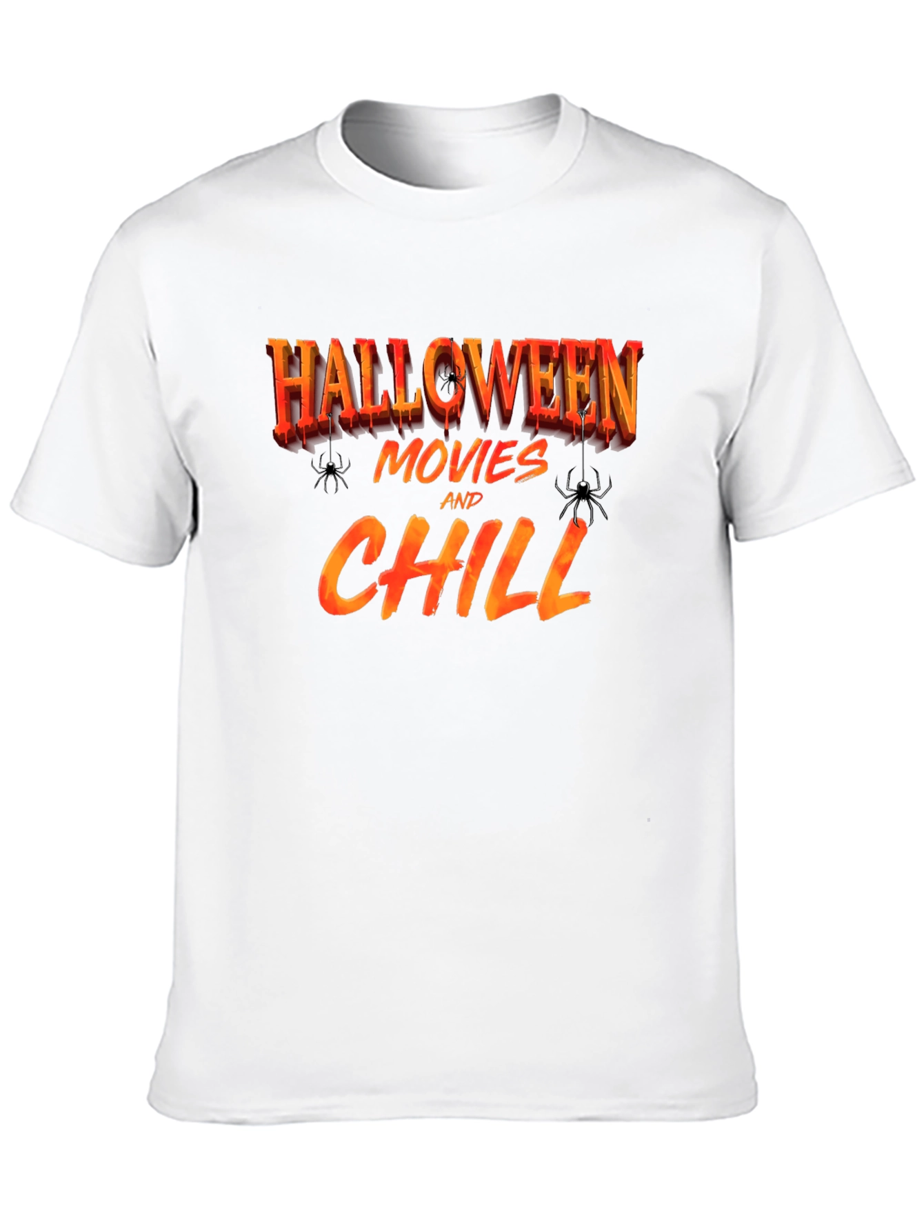 Halloween Movies & Chill T-Shirt - Spooky Season Tee