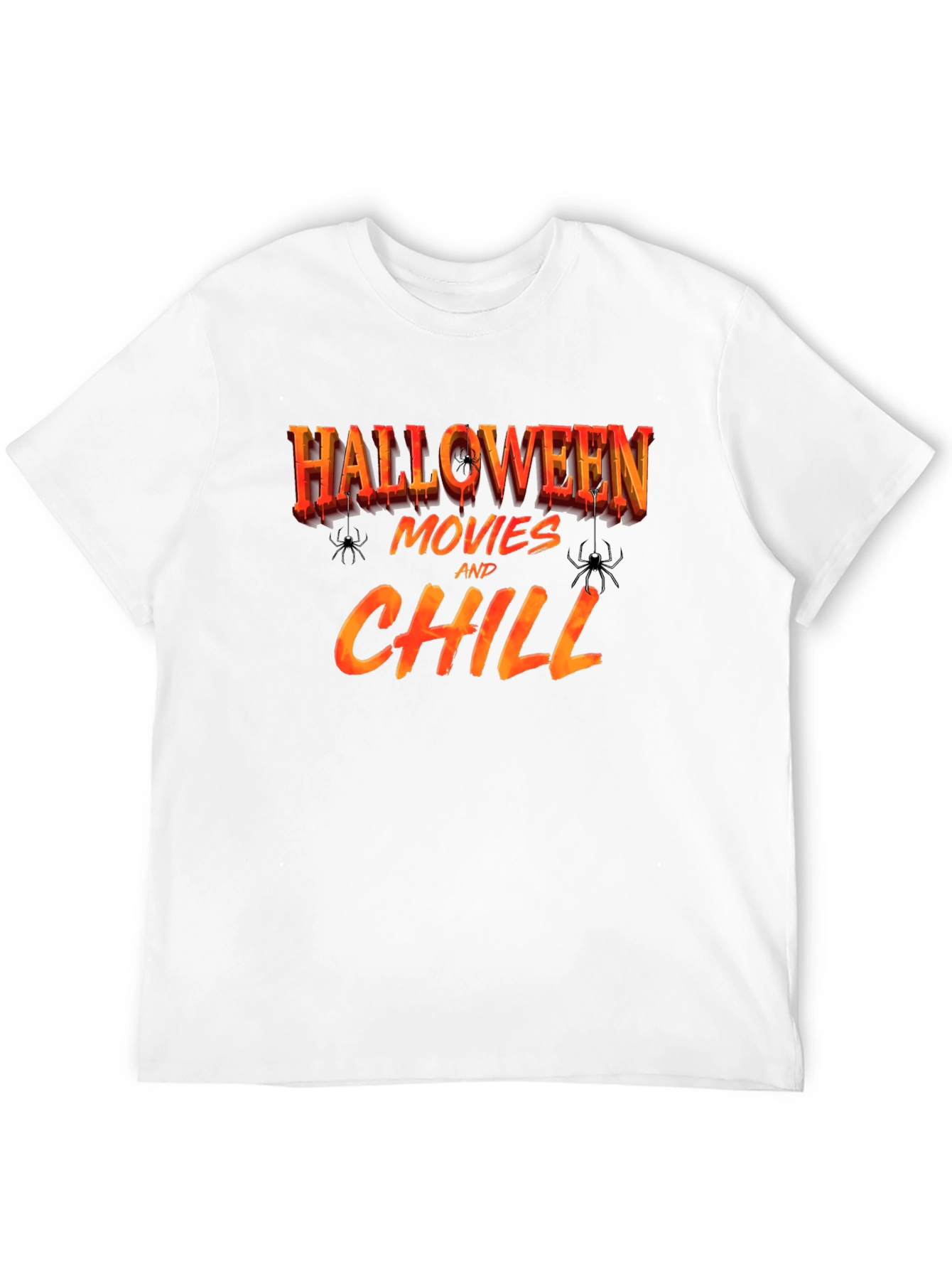 Halloween Movies & Chill T-Shirt - Spooky Season Tee