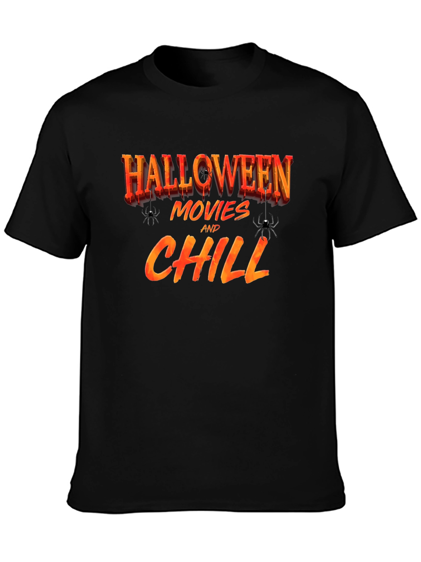Halloween Movies & Chill T-Shirt - Spooky Season Tee