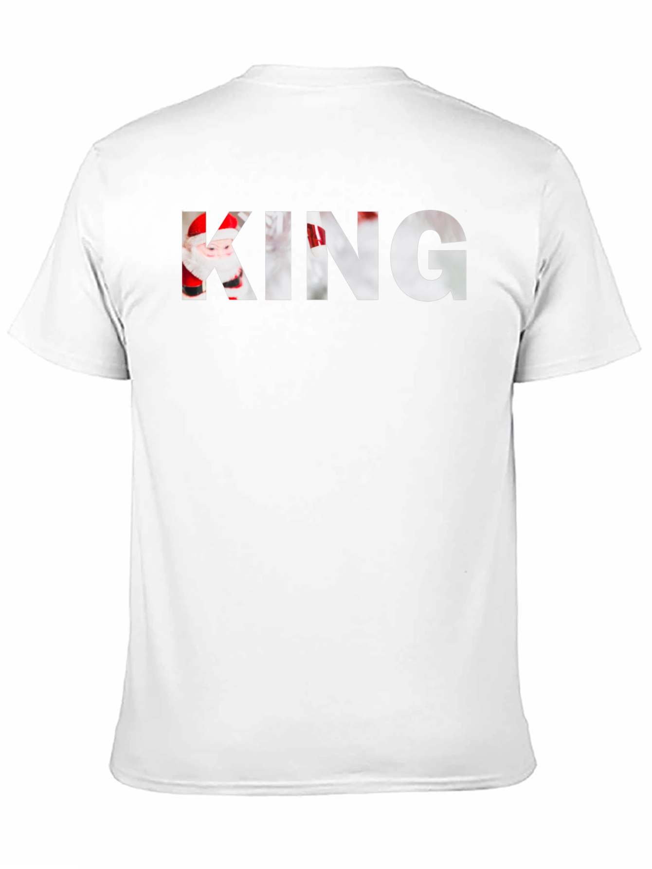 Christmas King Graphic Tee - Holiday Apparel