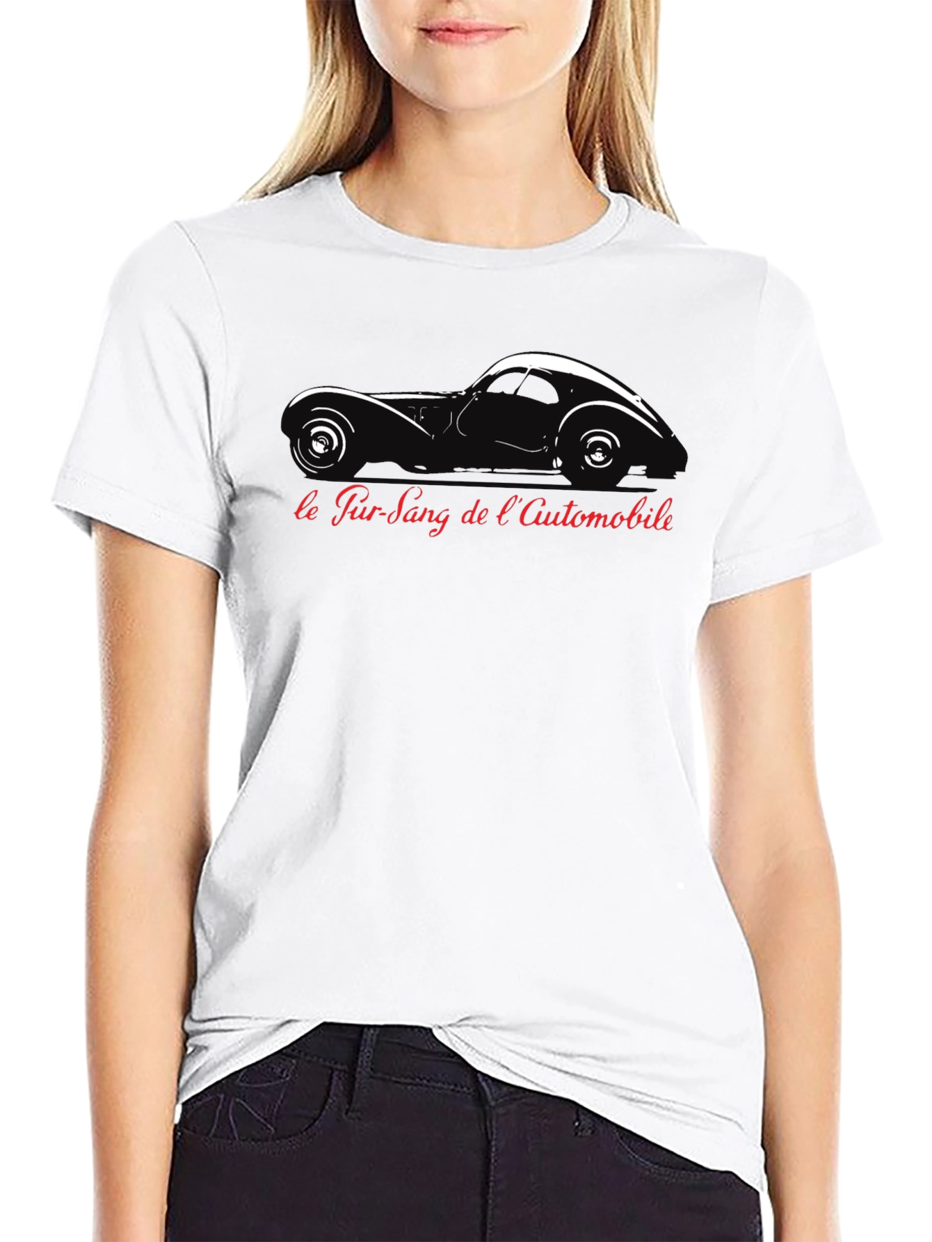 Classic Car T-Shirt - Le Pur-Sang de lAutomobile