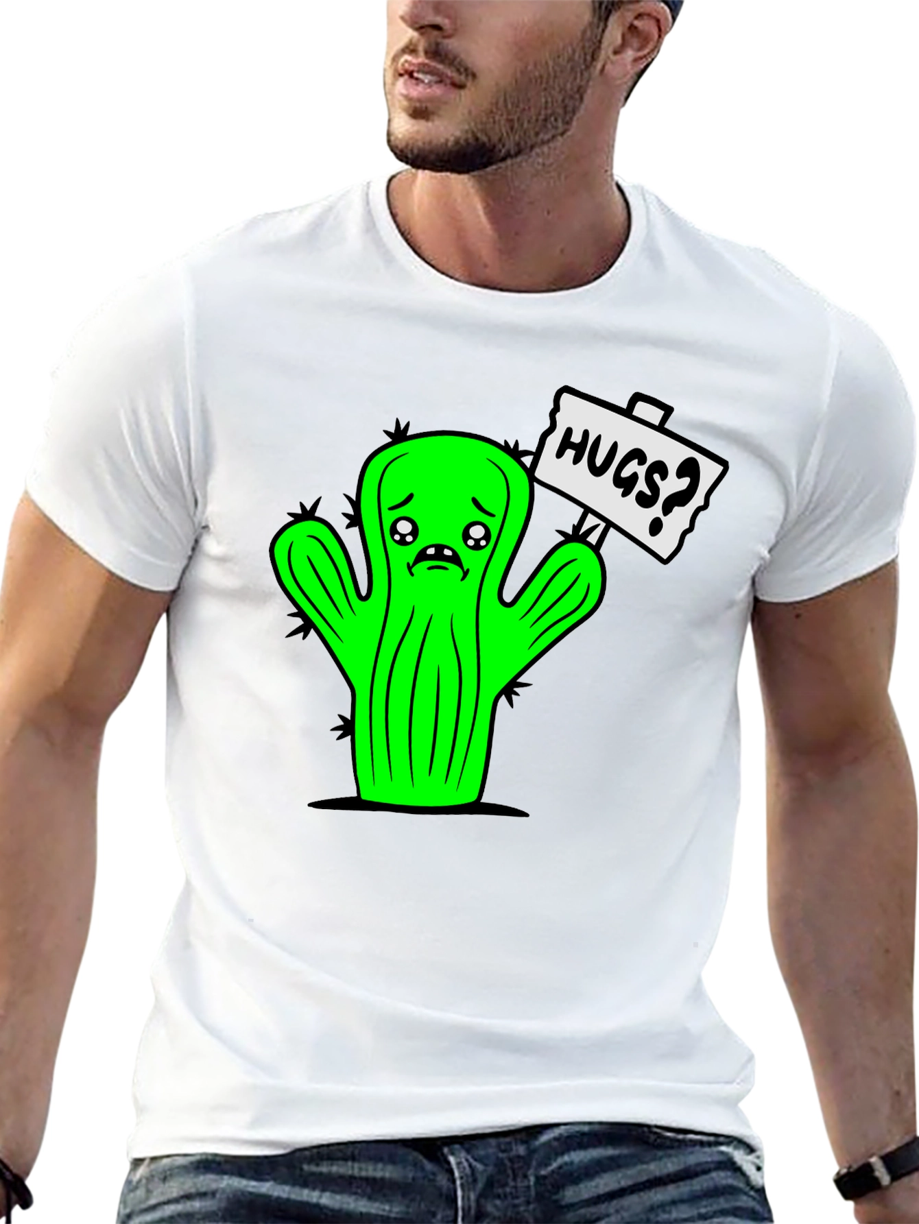 Sad Cactus Hugs? Graphic Tee
