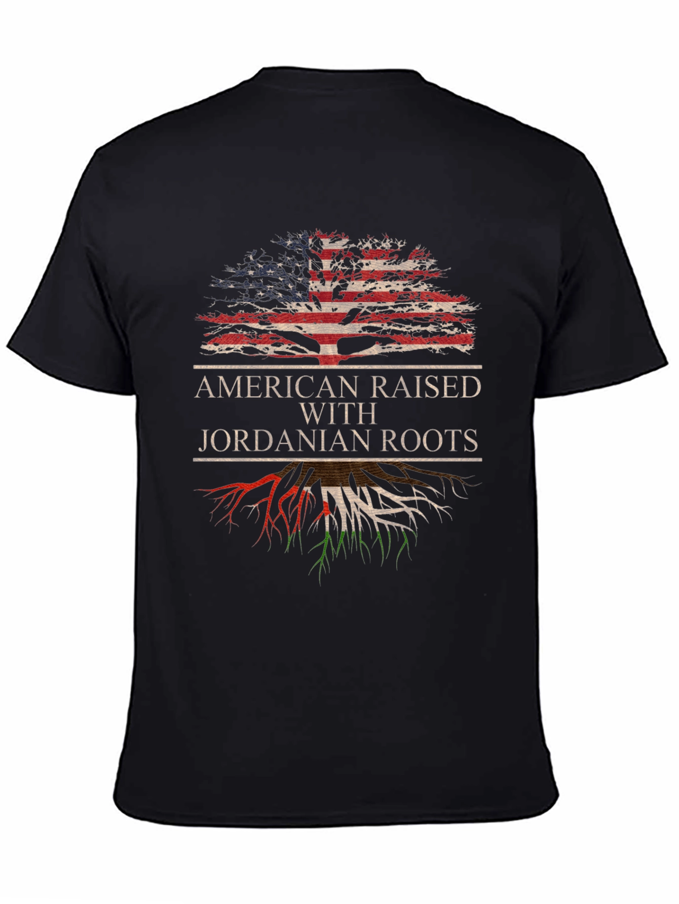 American Raised Jordanian Roots T-Shirt