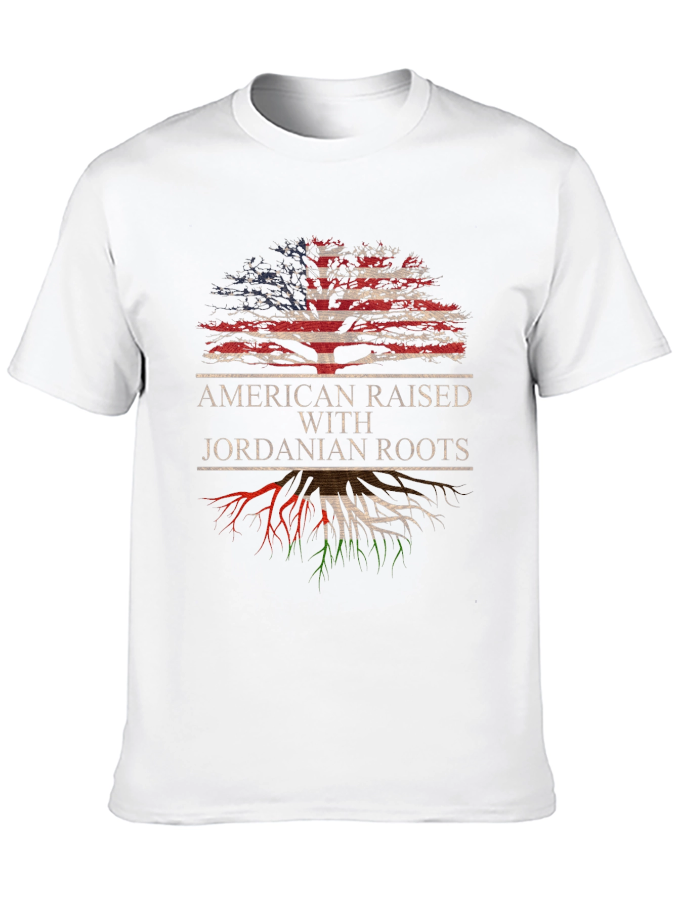 American Raised Jordanian Roots T-Shirt